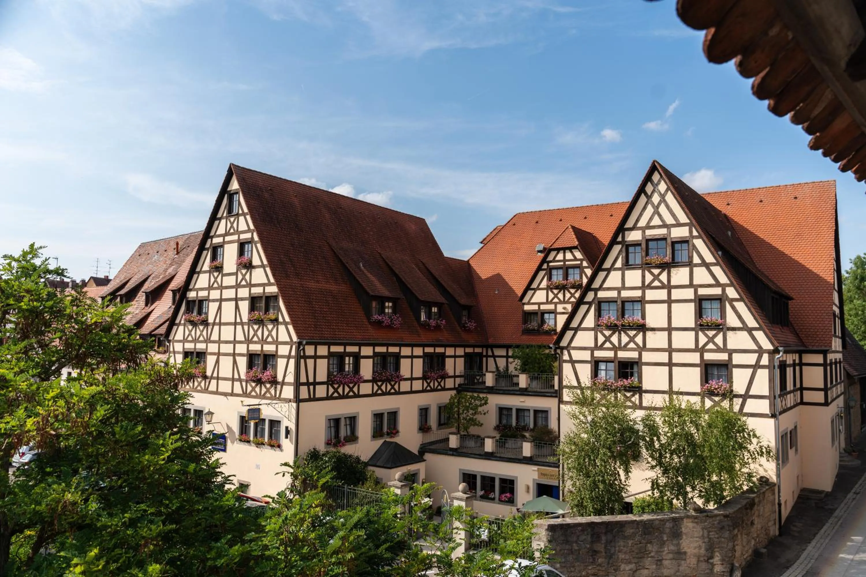 Property building in Prinzhotel Rothenburg