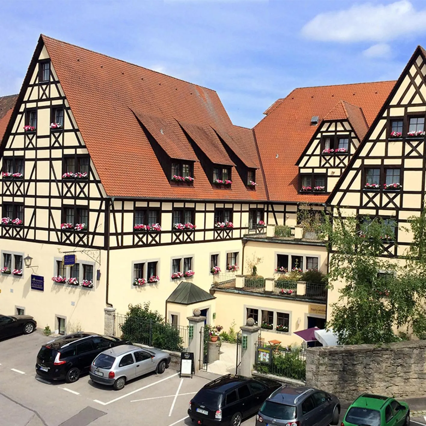 Property building in Prinzhotel Rothenburg
