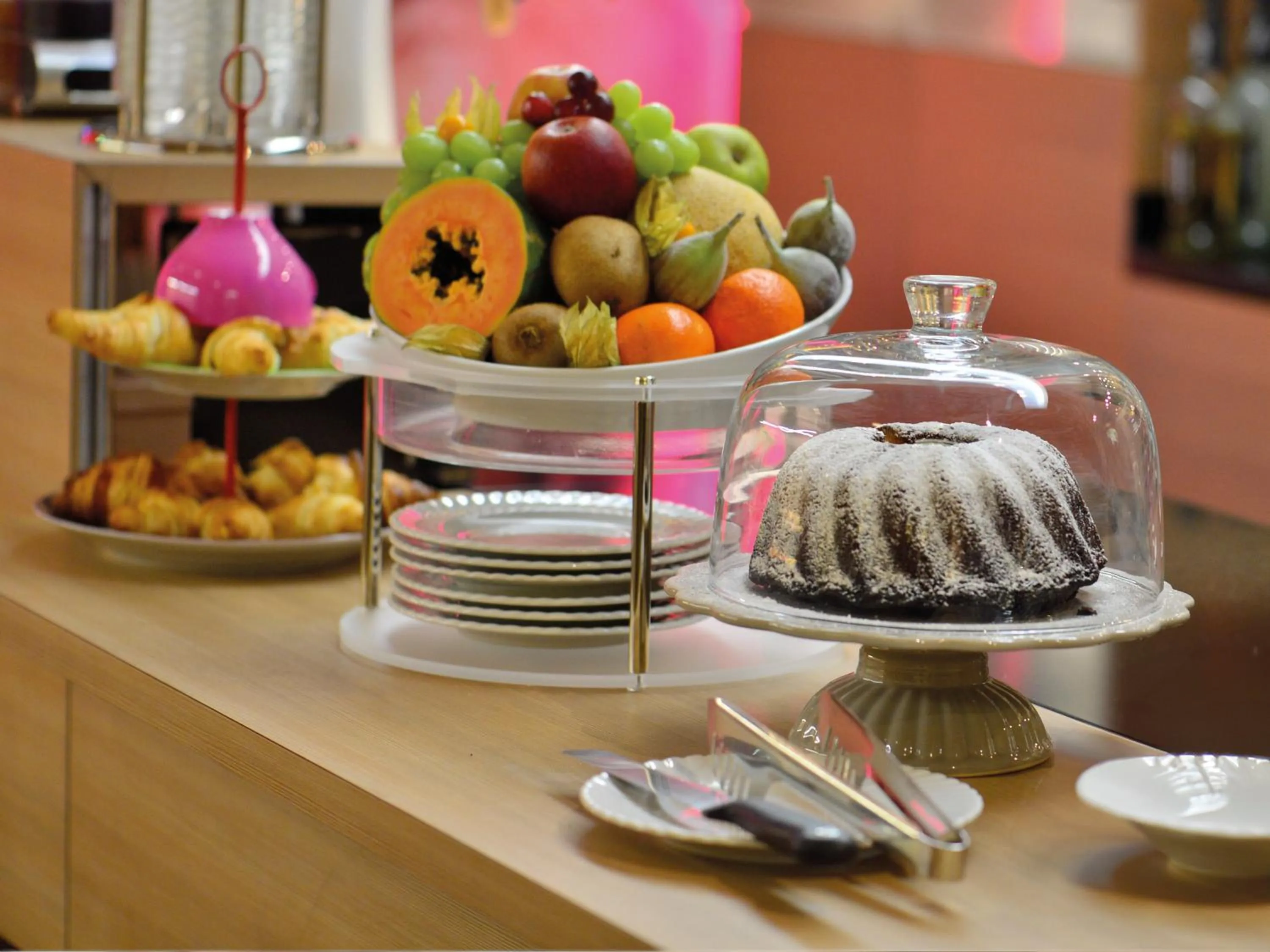 Breakfast in Prinzhotel Rothenburg