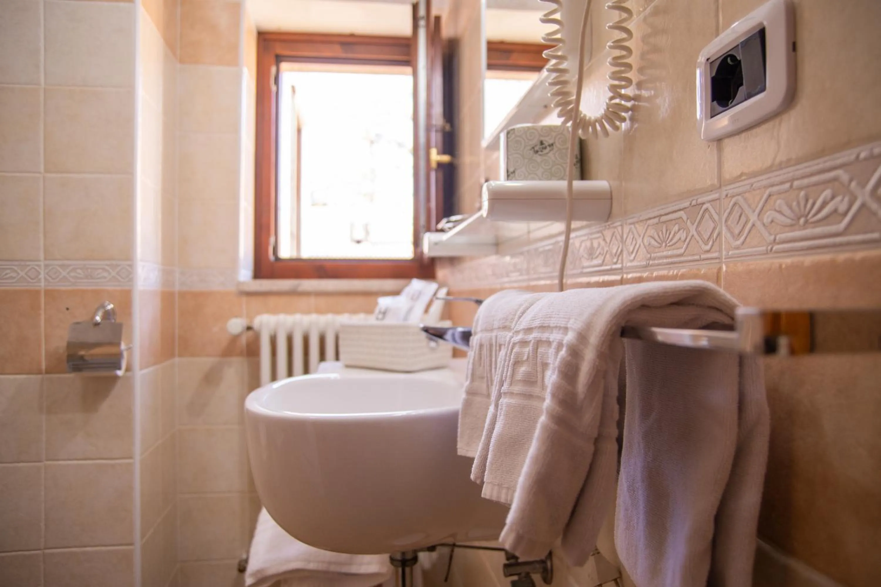 Bathroom in Abete Bianco - Albergo del Natale