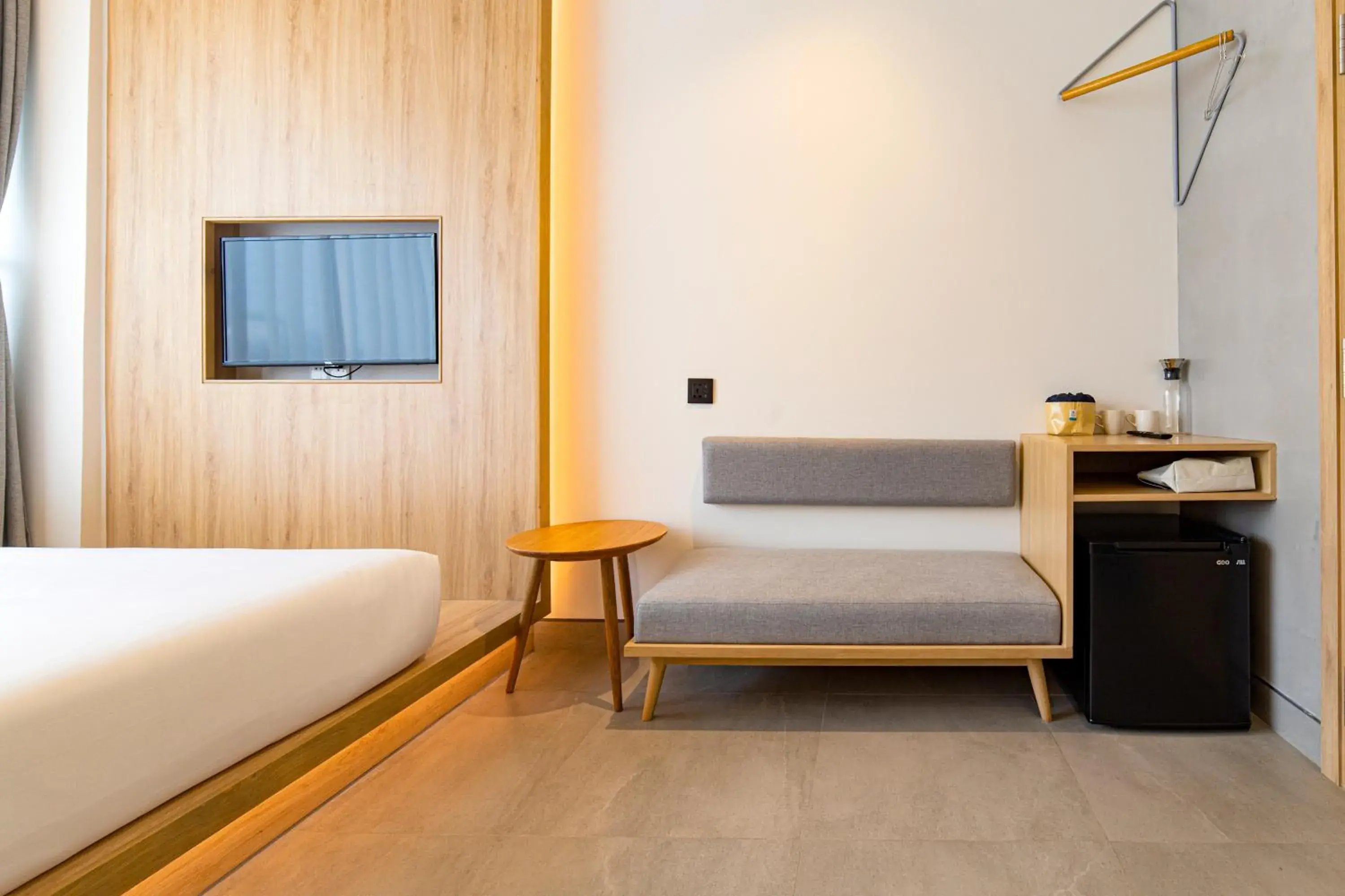 Seating area, Bed in MEANDER Saigon Seating area, Bed in MEANDER Saigon