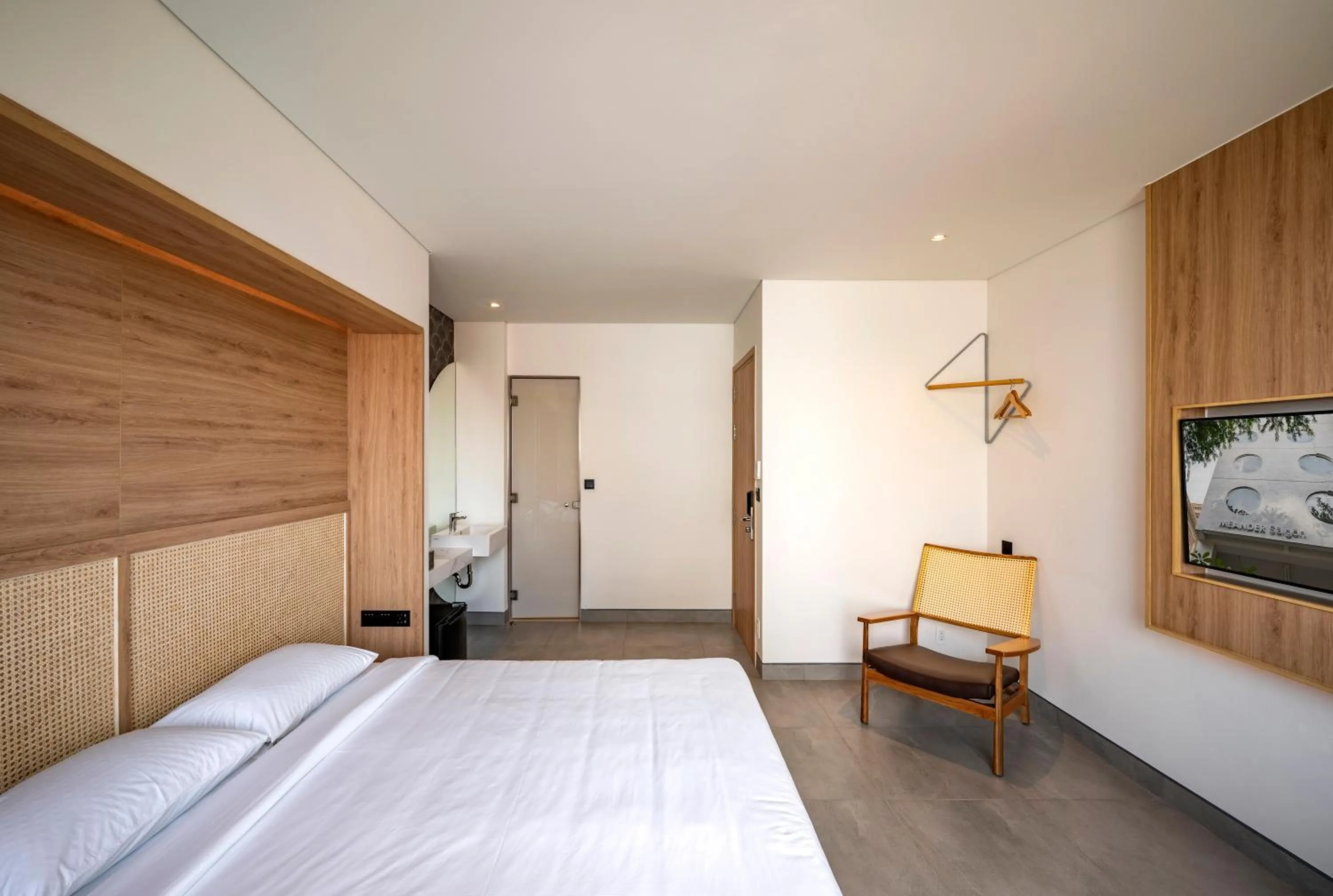 Floor plan, Bed in MEANDER Saigon