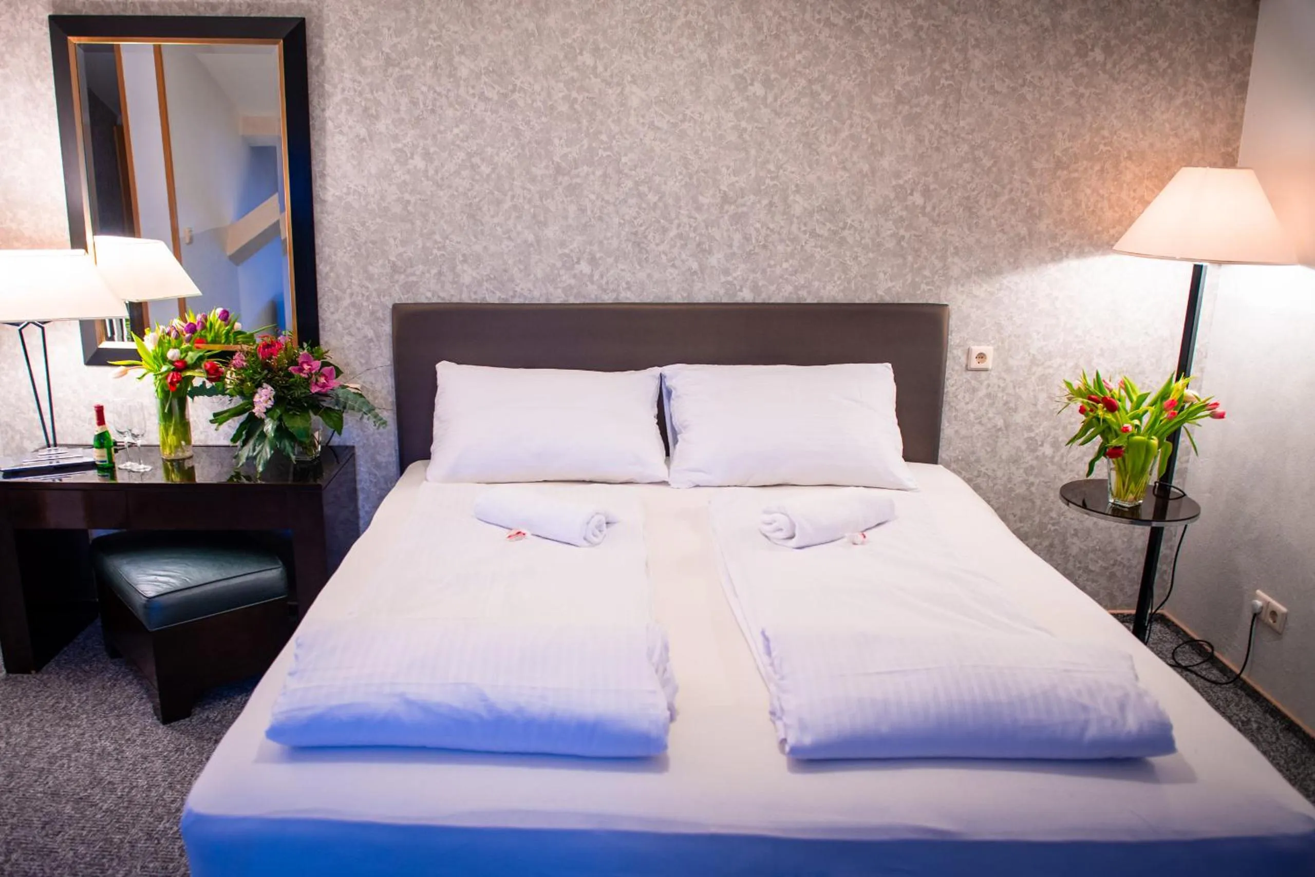 Bed in Bölsche Hotel