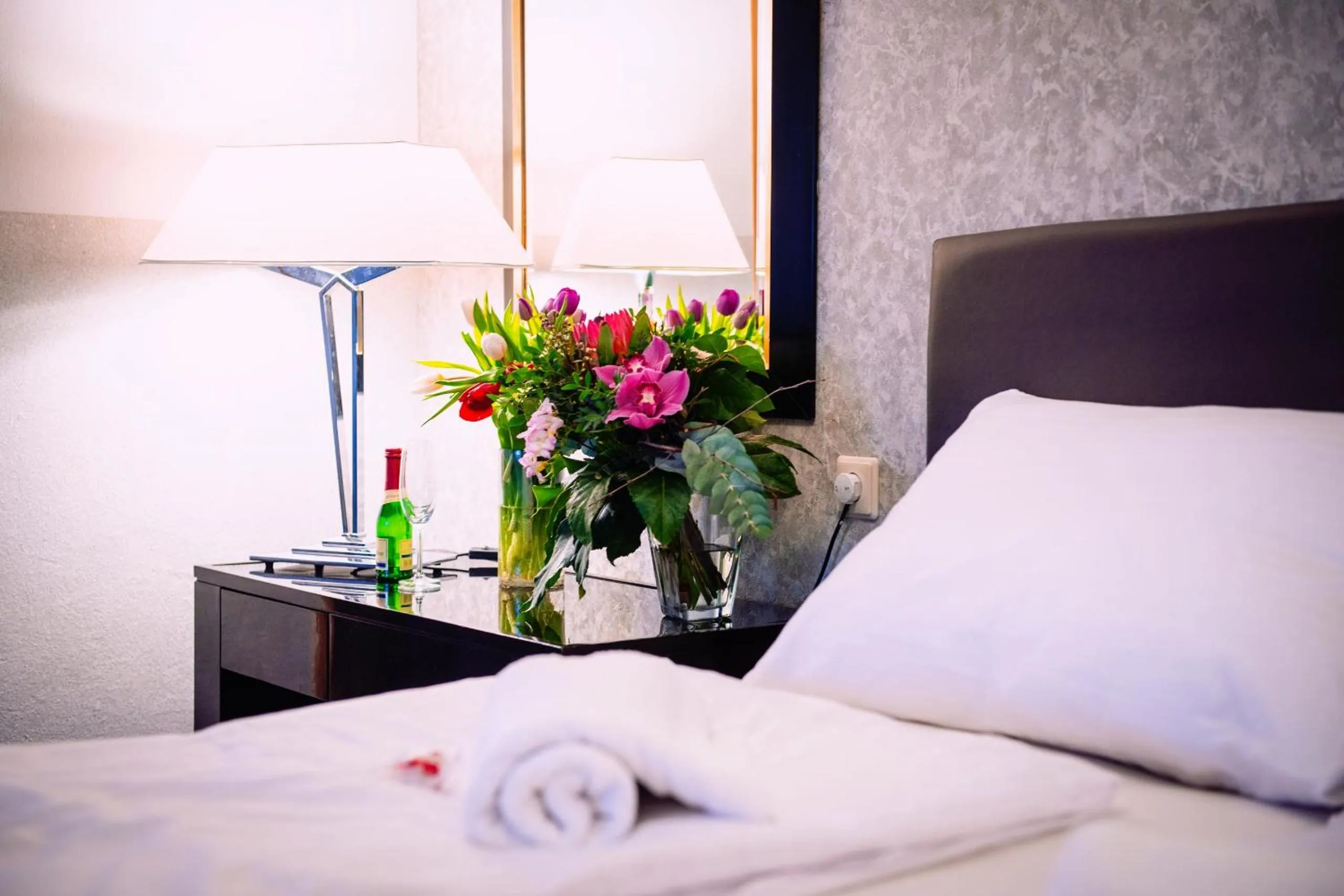 Bed in Bölsche Hotel