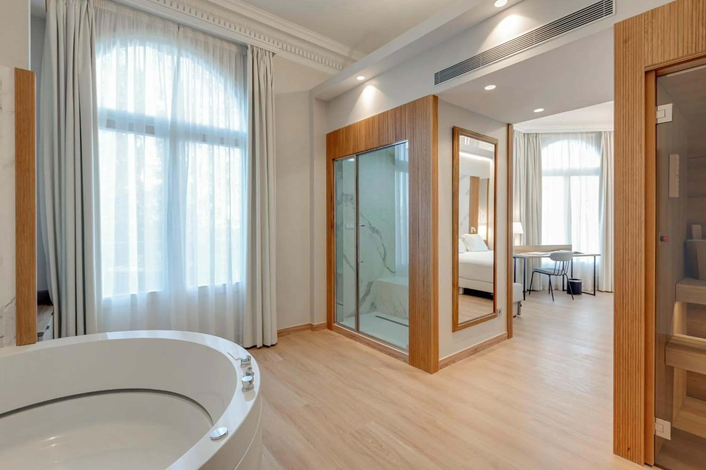 Sauna in Hotel Boutique Mirlo Barcelona