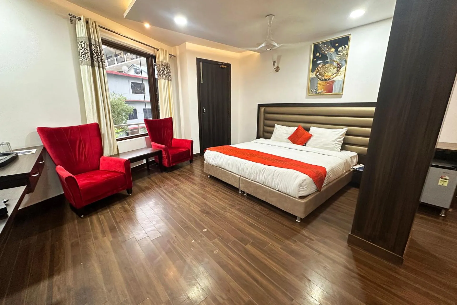 Bed in The Hoften Blue Magnets, Dalhousie