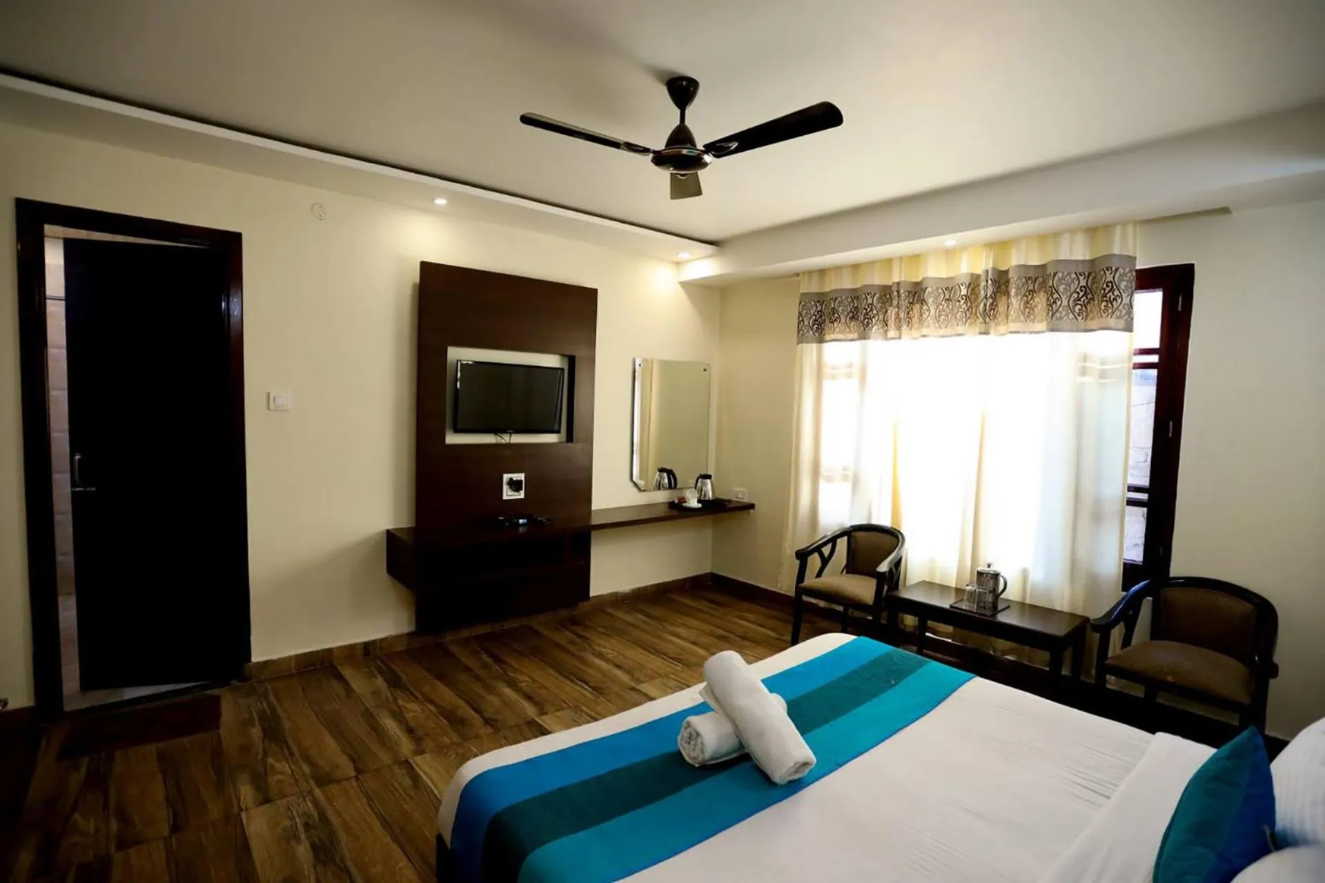 Bed in The Hoften Blue Magnets, Dalhousie