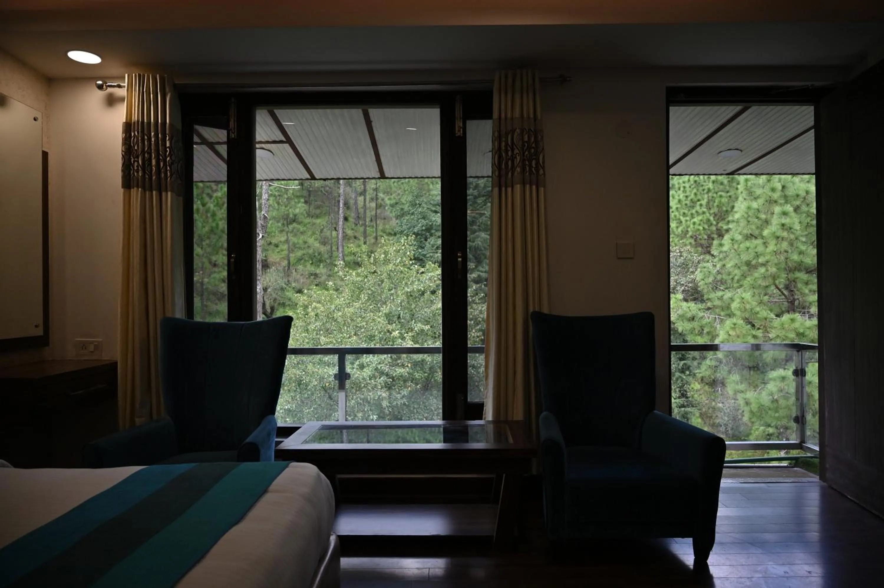 Bed in The Hoften Blue Magnets, Dalhousie