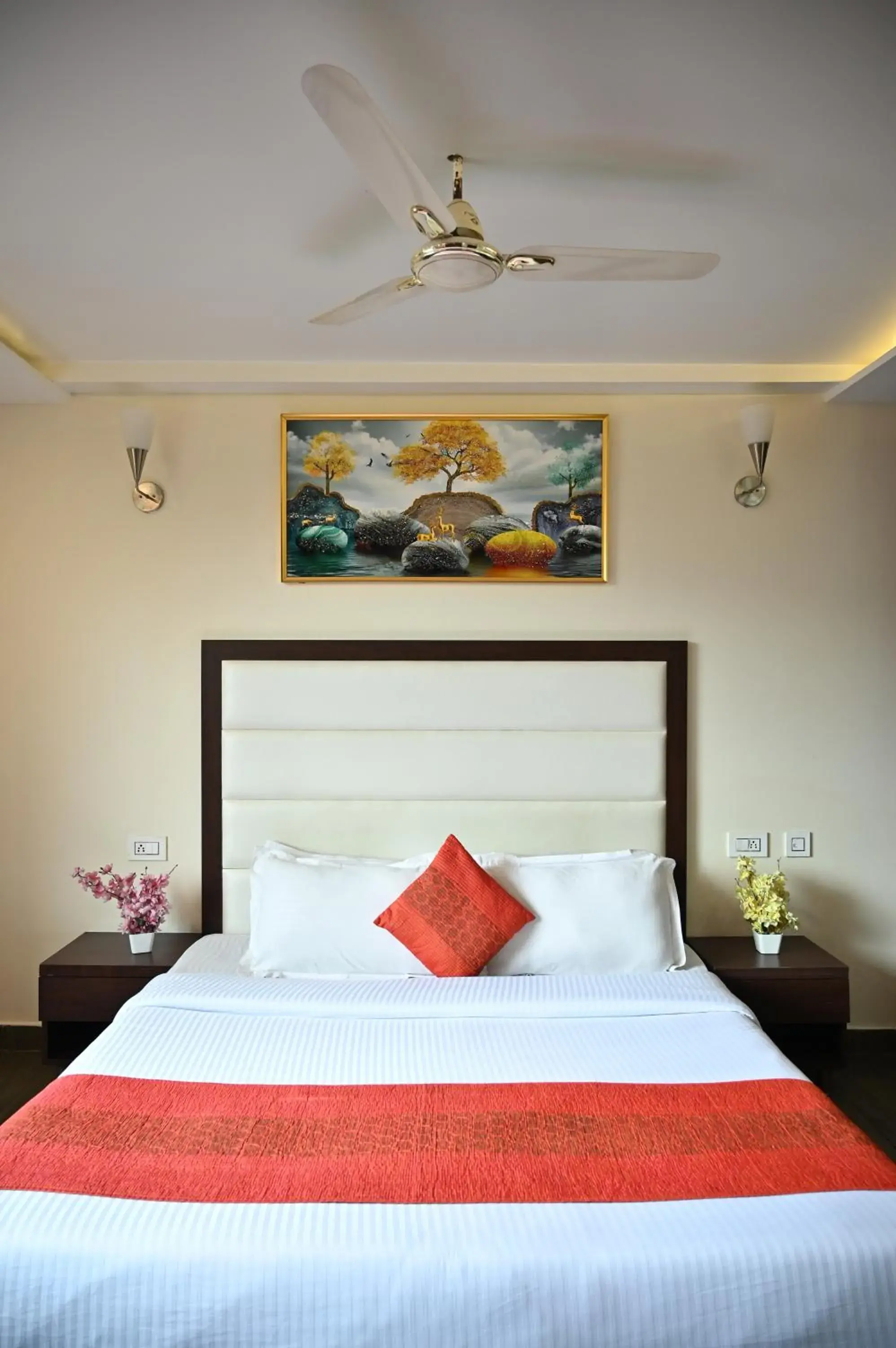 Bed in The Hoften Blue Magnets, Dalhousie Bed in The Hoften Blue Magnets, Dalhousie