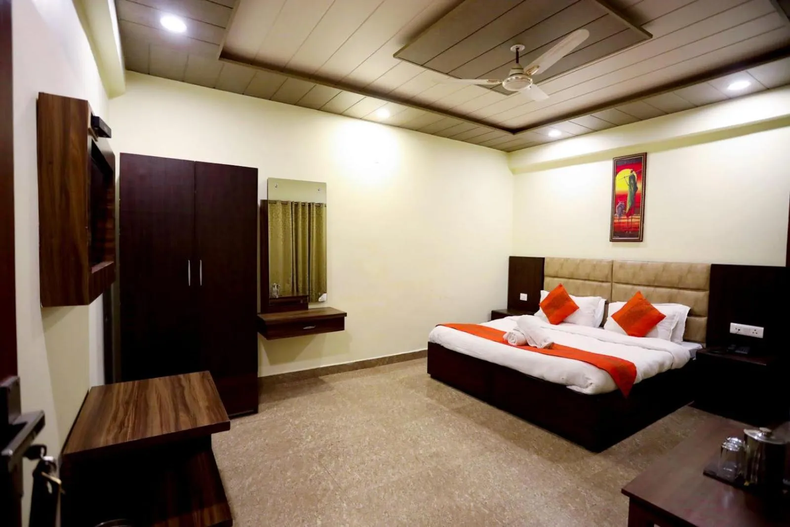 Bed in The Hoften Blue Magnets, Dalhousie