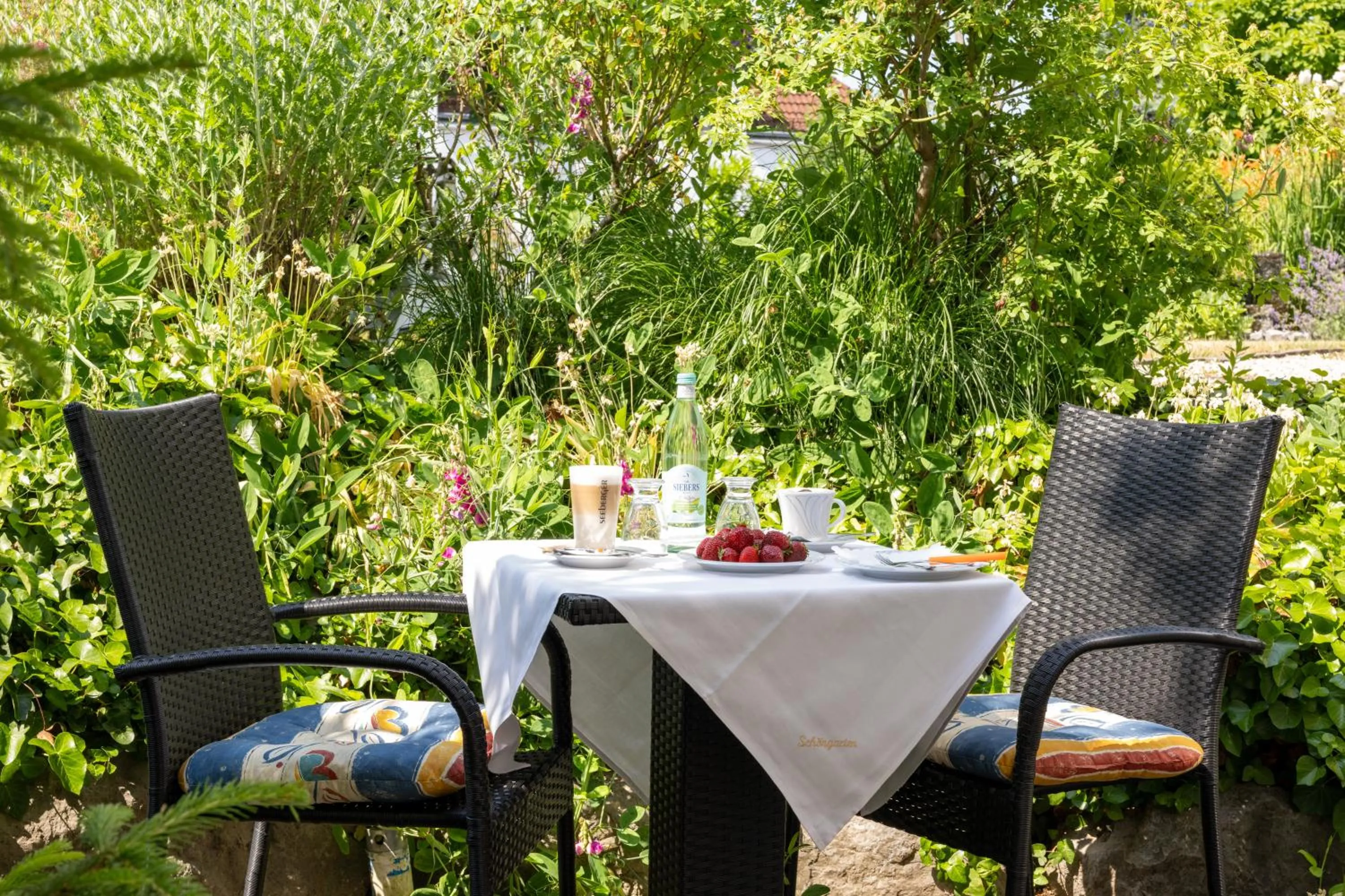 Balcony/Terrace in Hotel Schöngarten garni