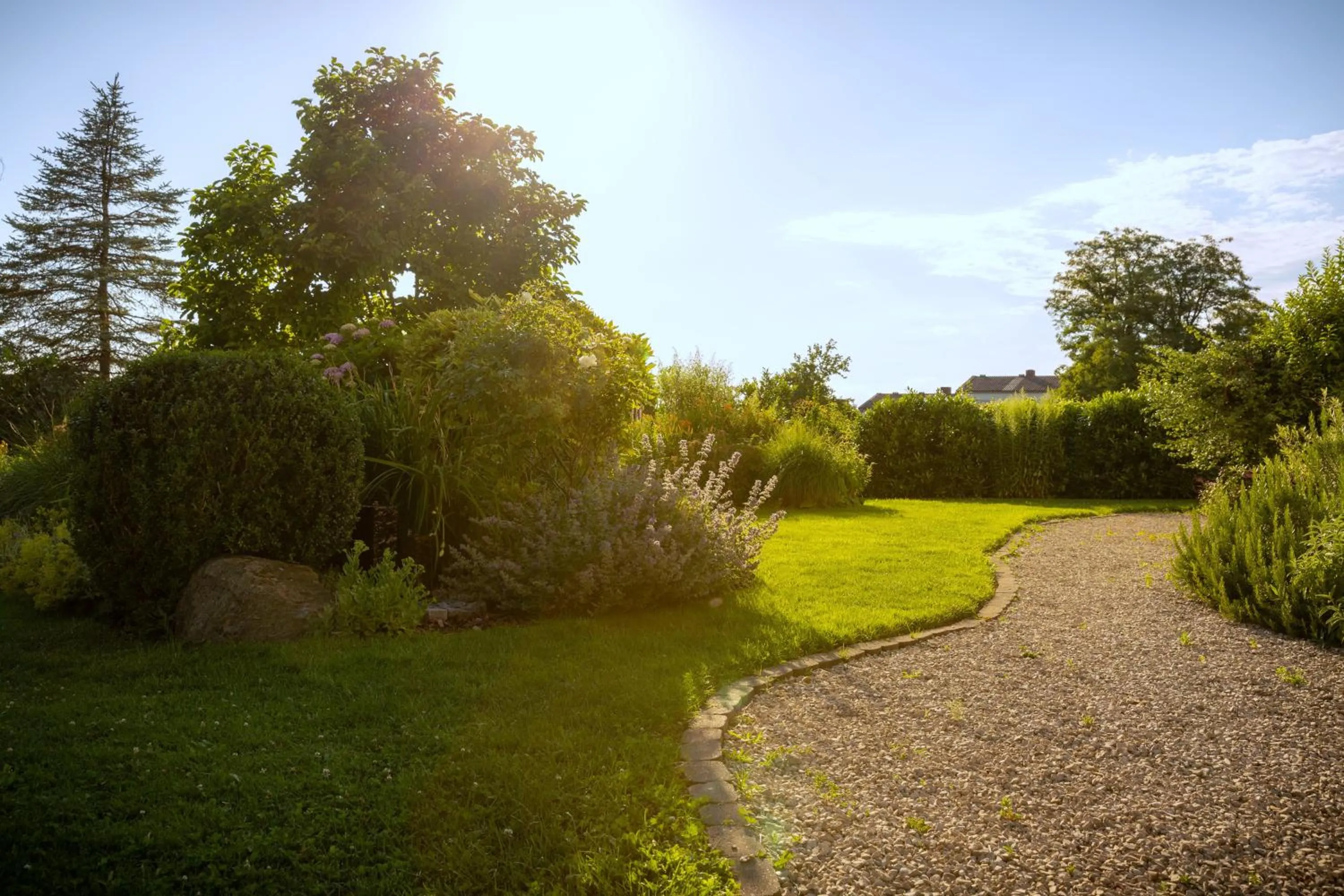 Garden in Hotel Schöngarten garni