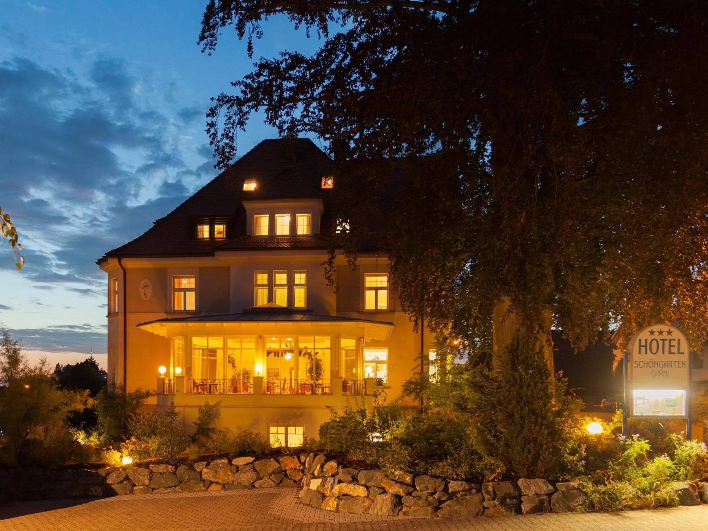 Property building in Hotel Schöngarten garni