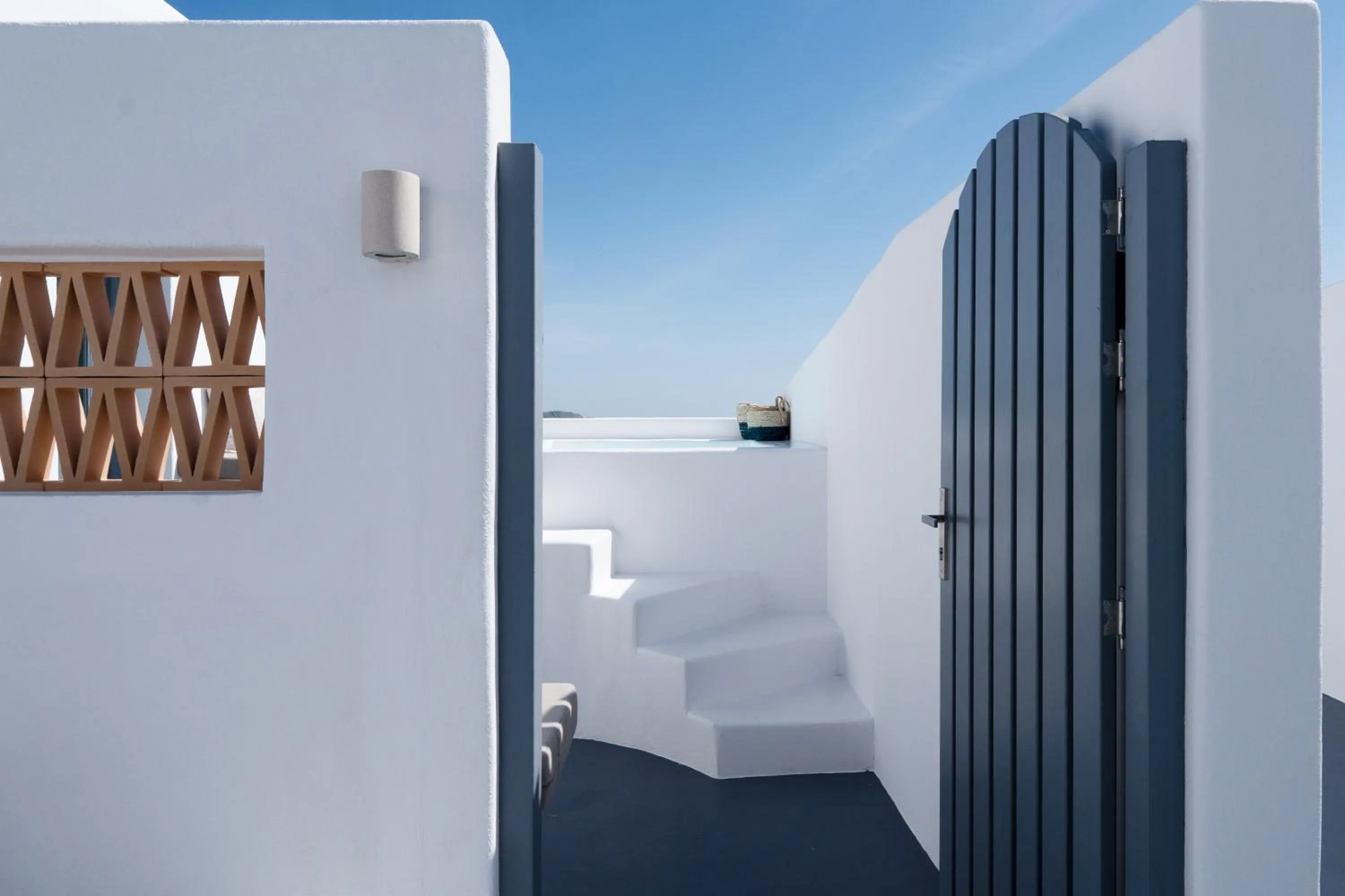 Balcony/Terrace in Cilon Suites Santorini