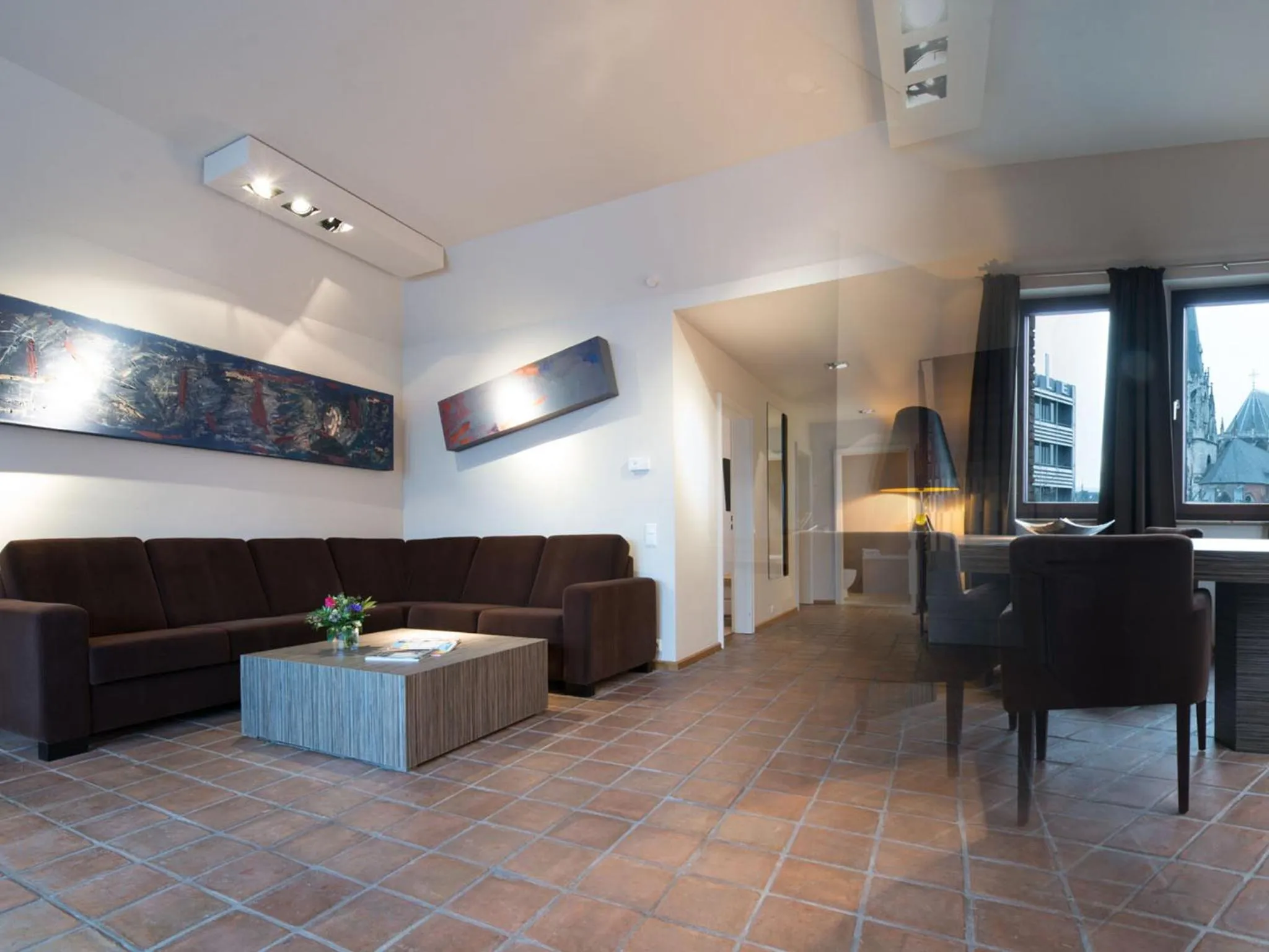 Seating area in Aquis Grana City Hotel