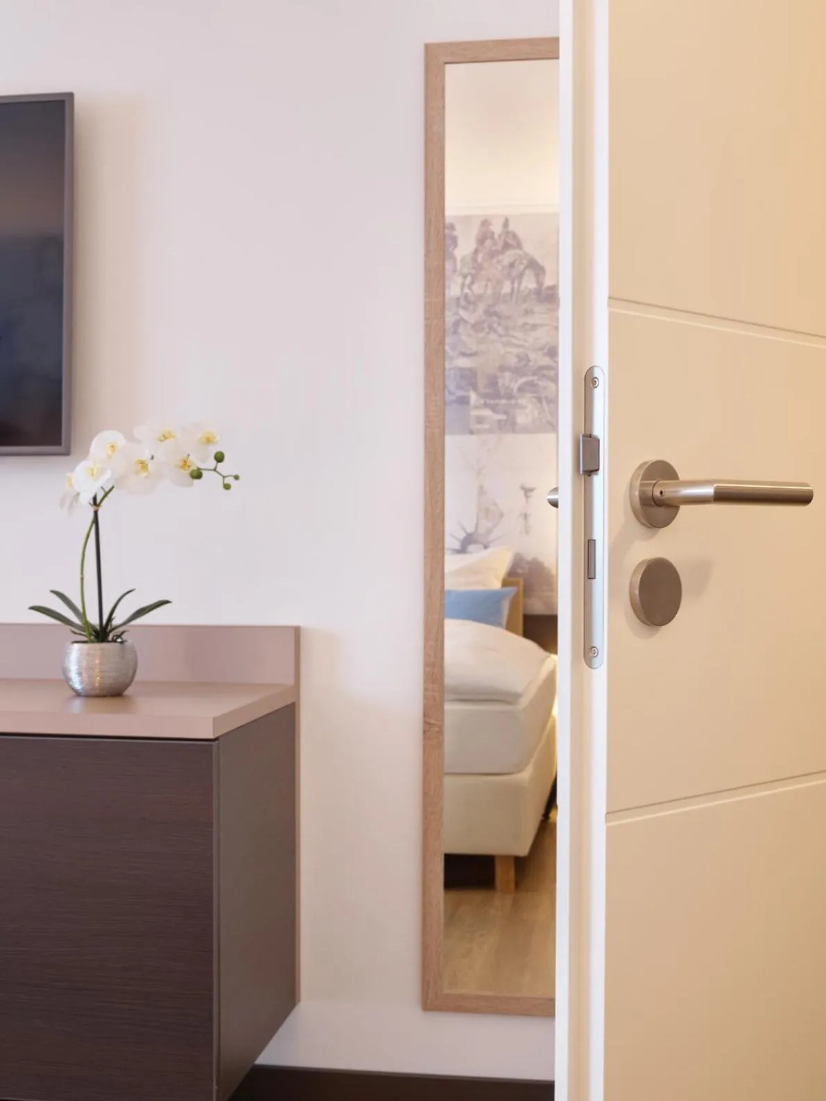 Bed in Aquis Grana City Hotel