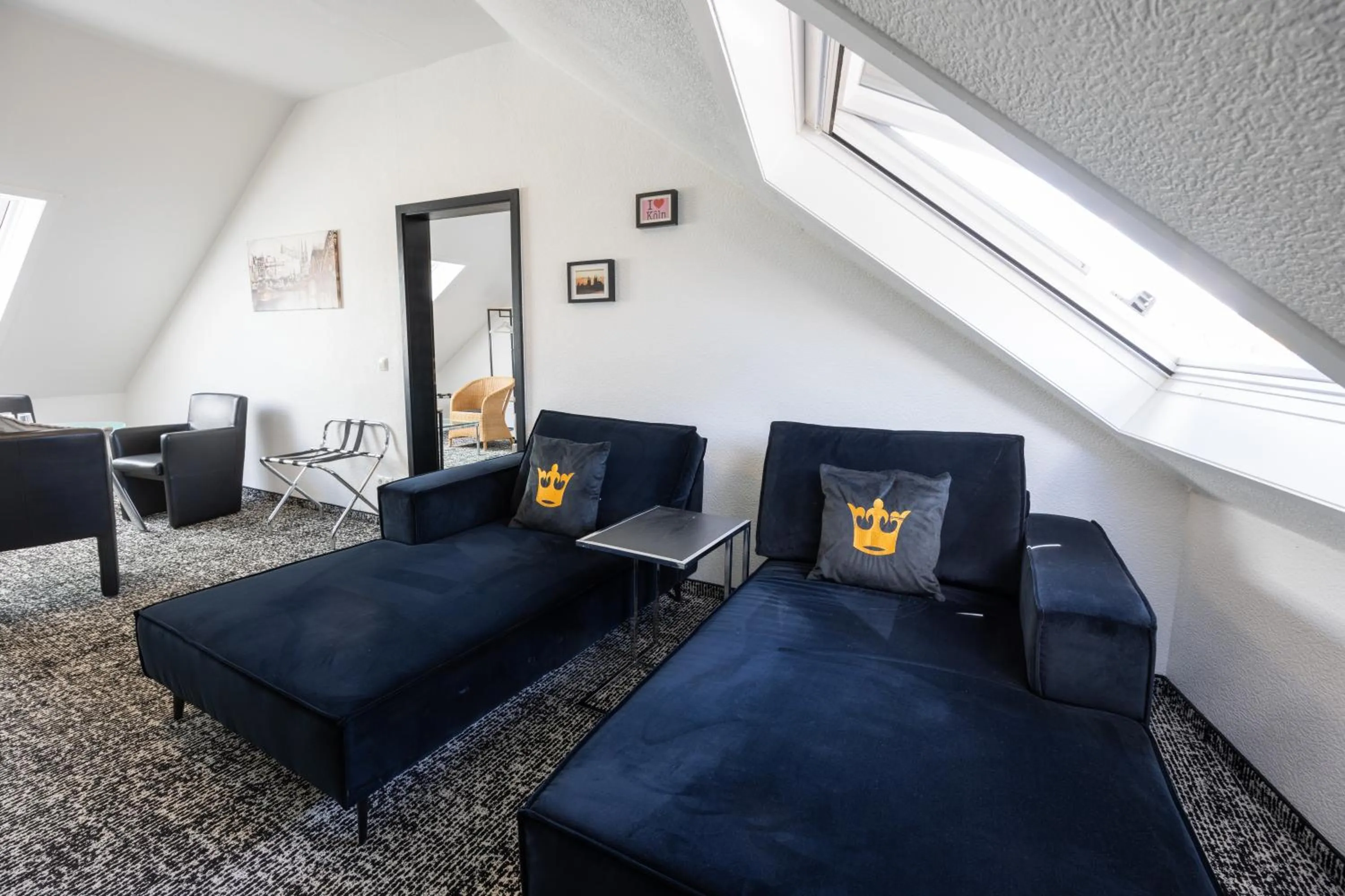 Living room in Panorama Hotel Rheinkrone