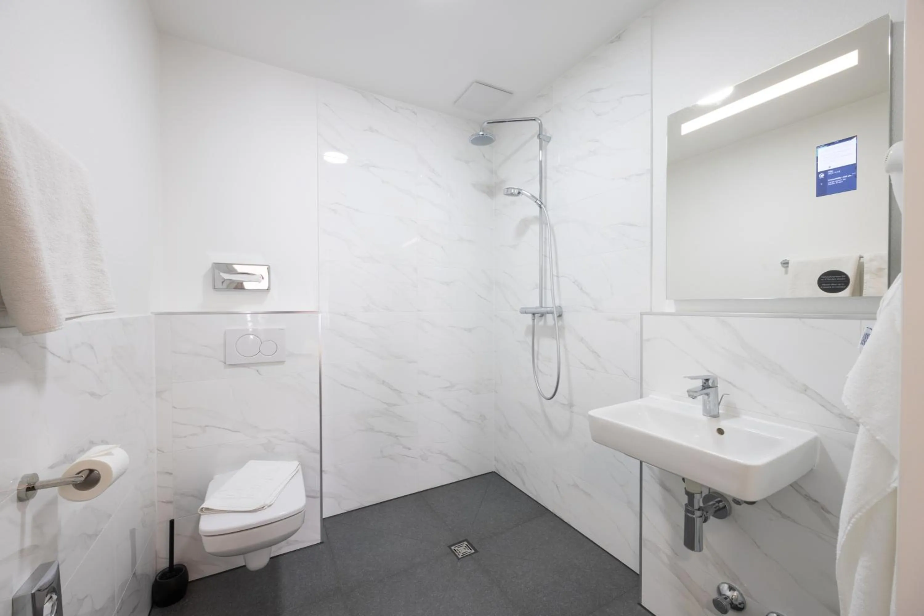 Bathroom in Panorama Hotel Rheinkrone