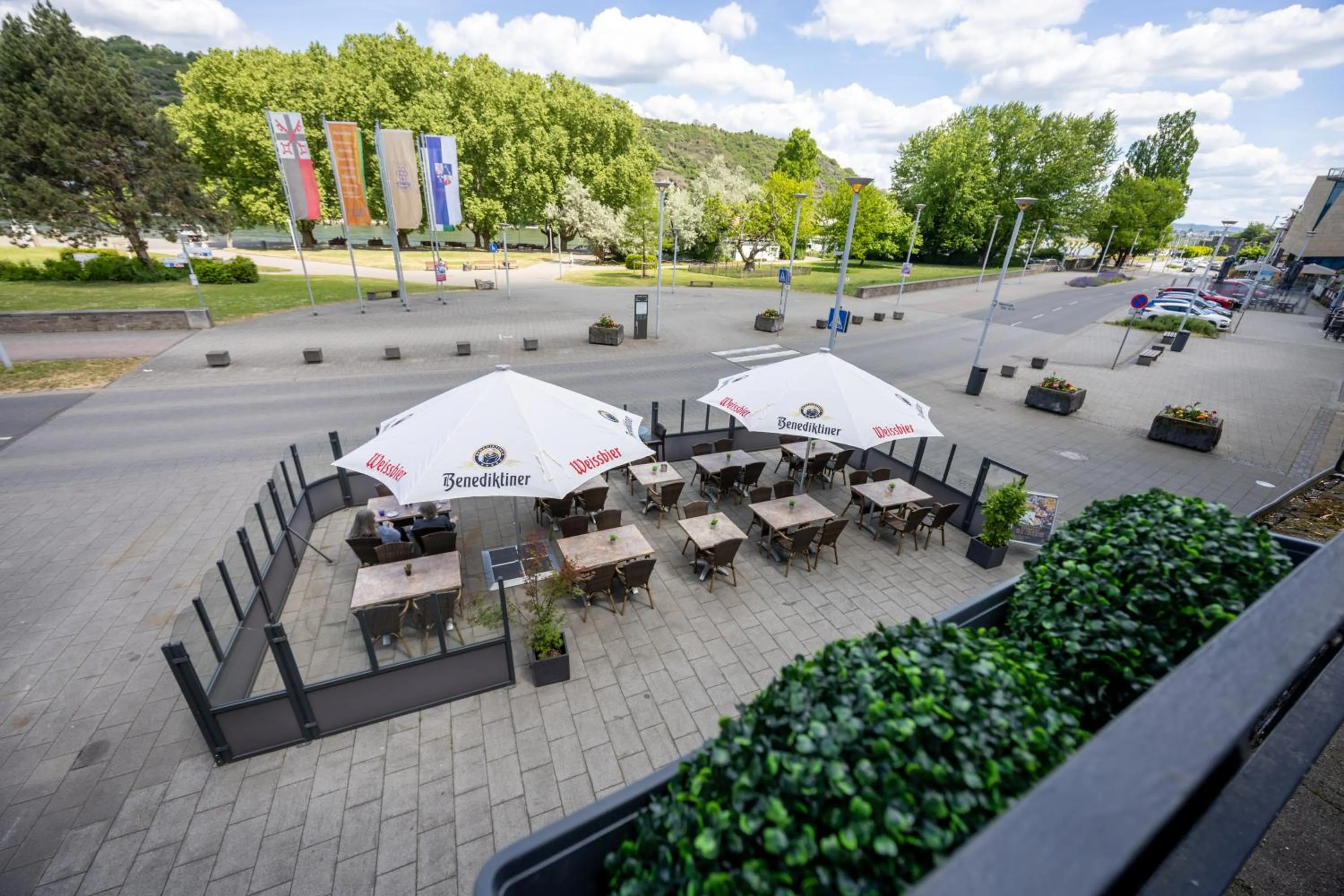 Balcony/Terrace in Panorama Hotel Rheinkrone