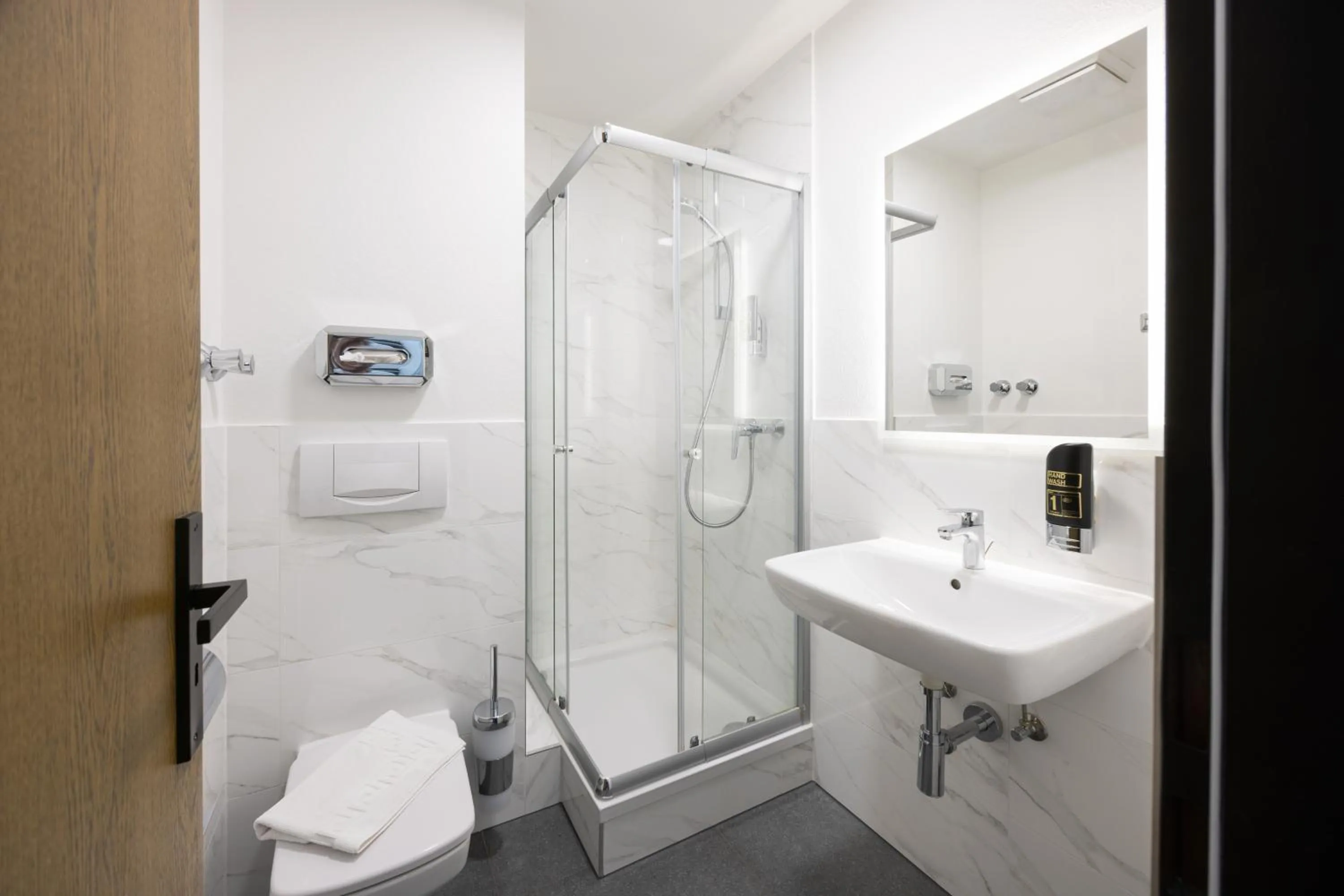 Bathroom in Panorama Hotel Rheinkrone