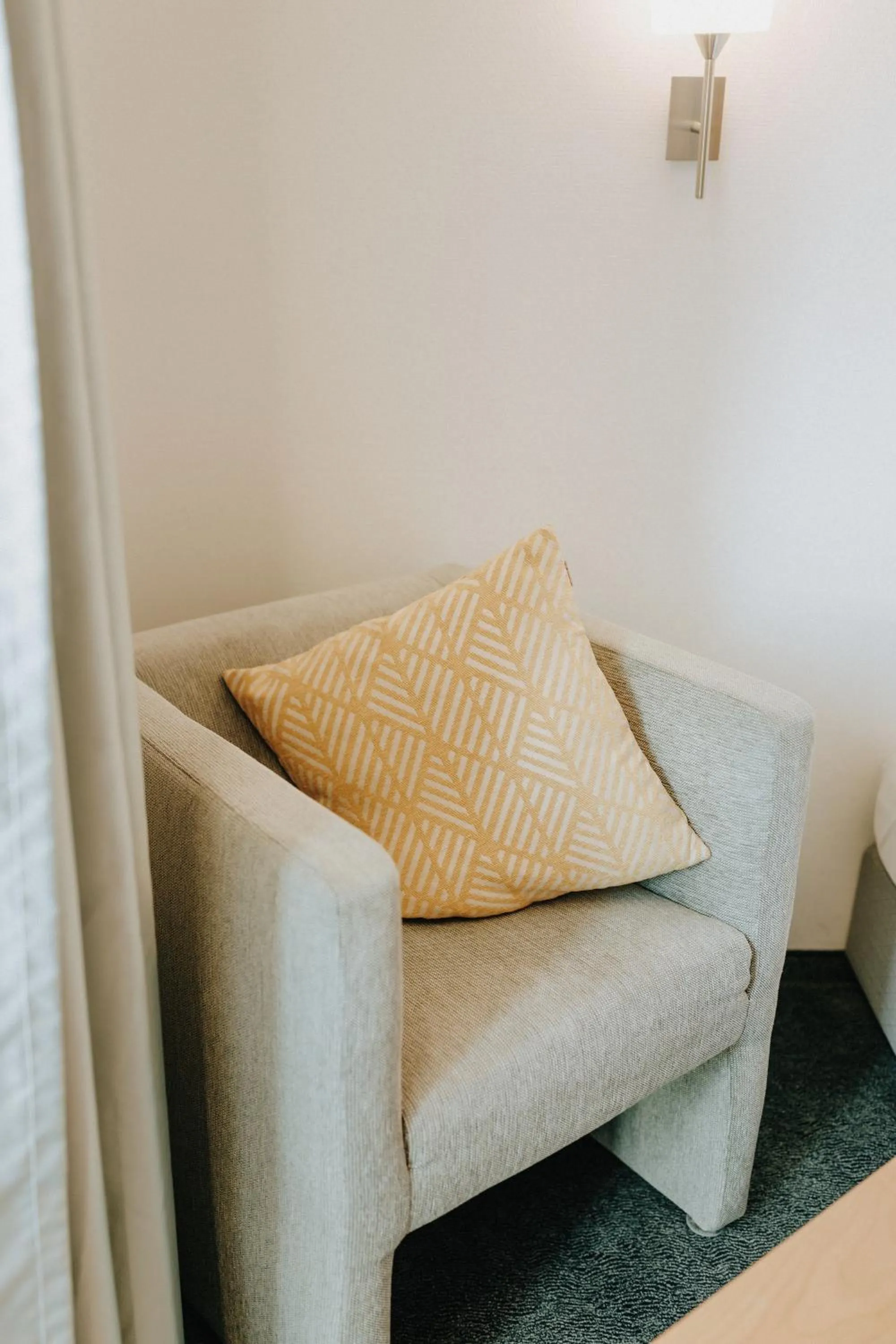 Decorative detail in Huber's Hotel