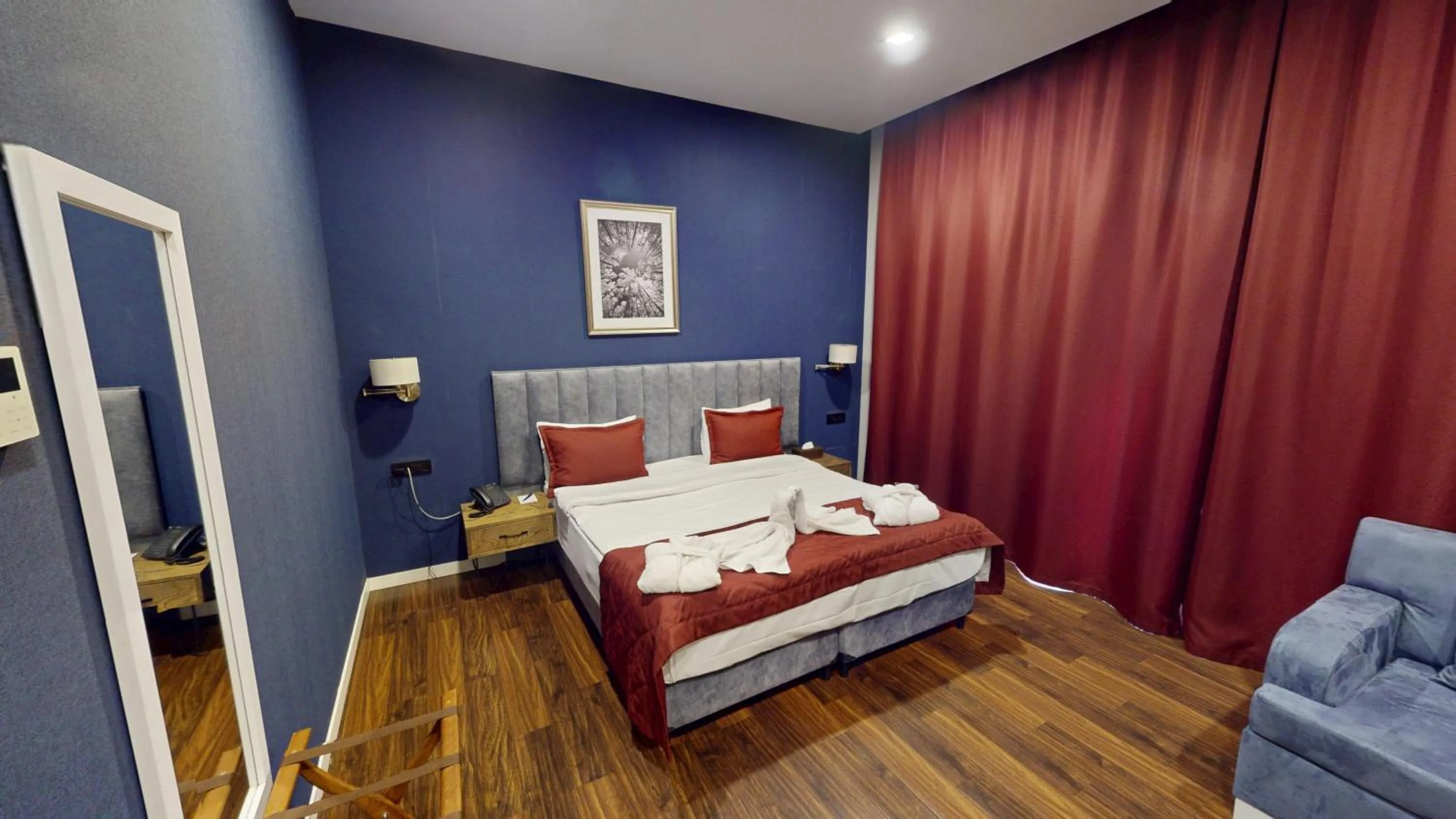 Bed in Port Rivoli Hotel Baku