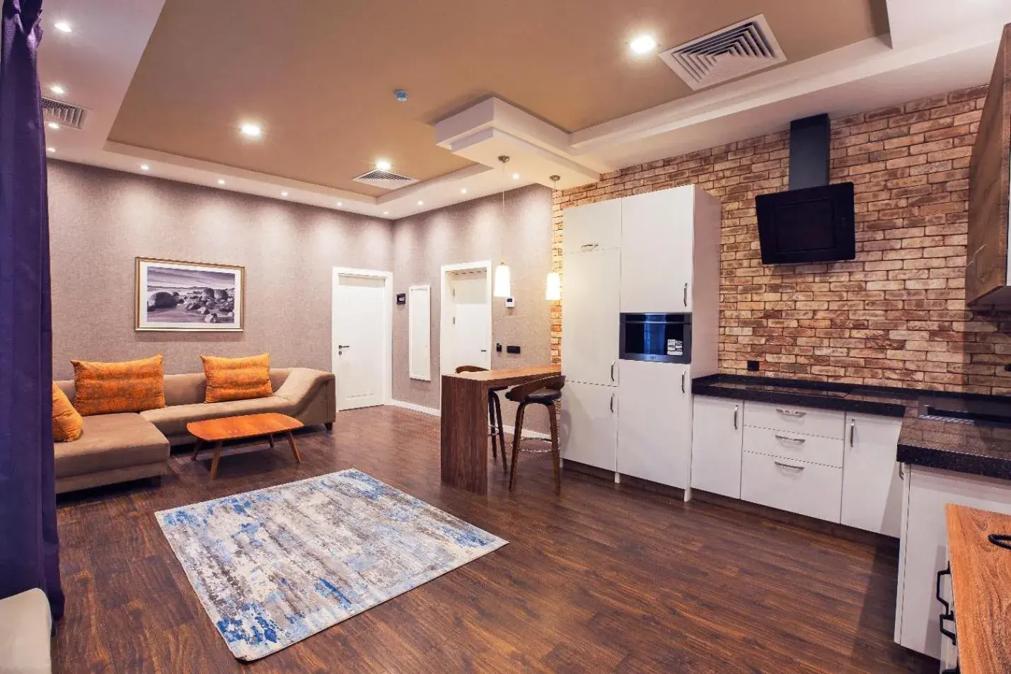 Two-Bedroom Family Apartment - single occupancy in Port Rivoli Hotel Baku Two-Bedroom Family Apartment - single occupancy in Port Rivoli Hotel Baku