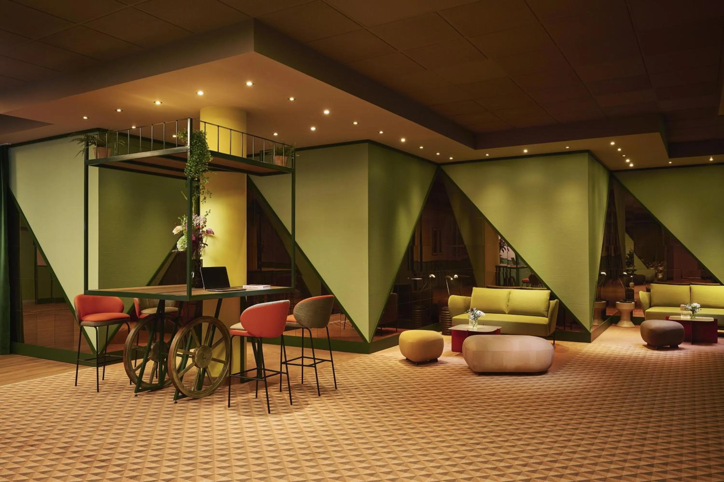 Lounge or bar in NH Oberhausen