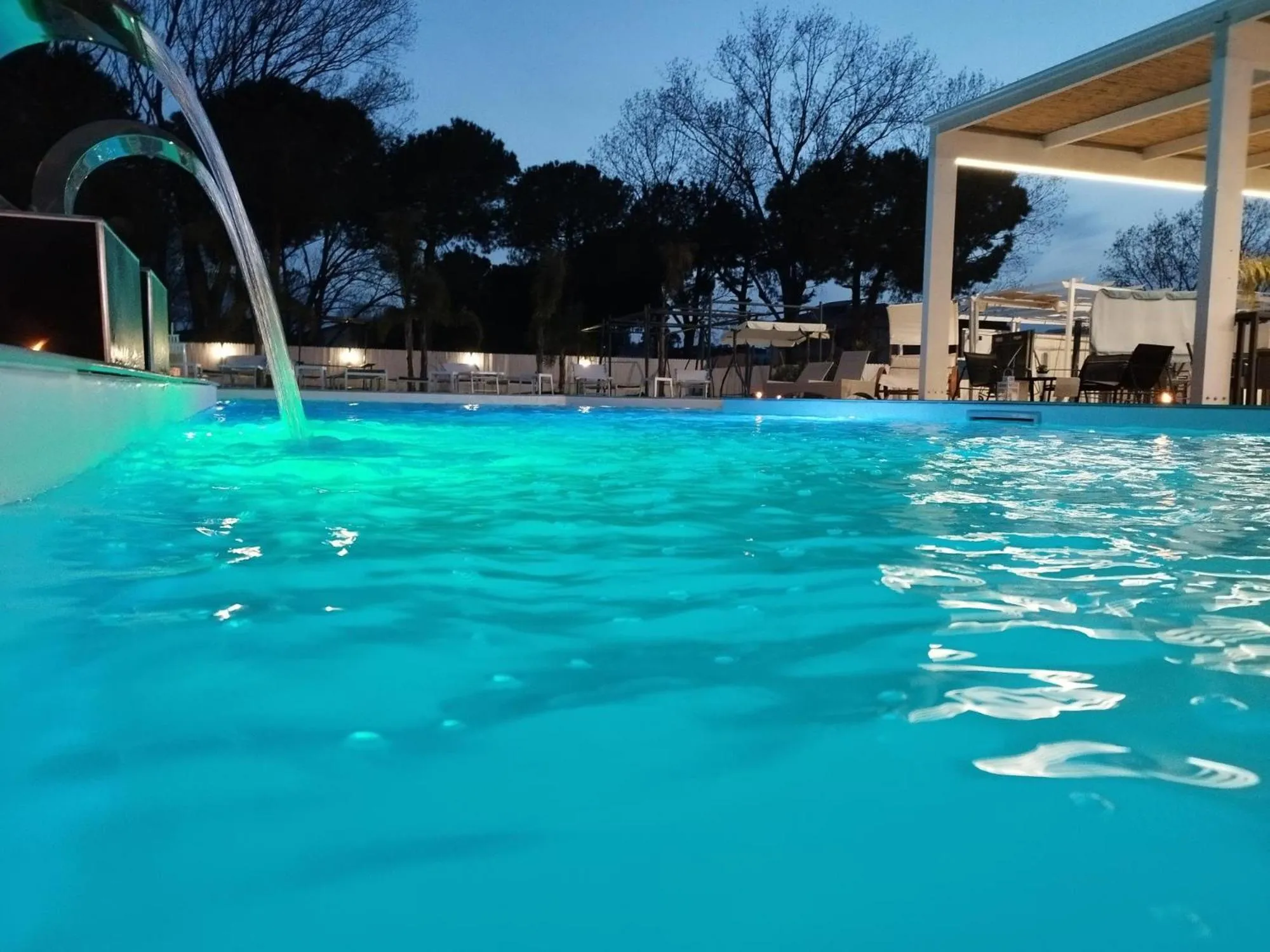 Swimming pool in HOTEL CRISTALLO PAESTUM