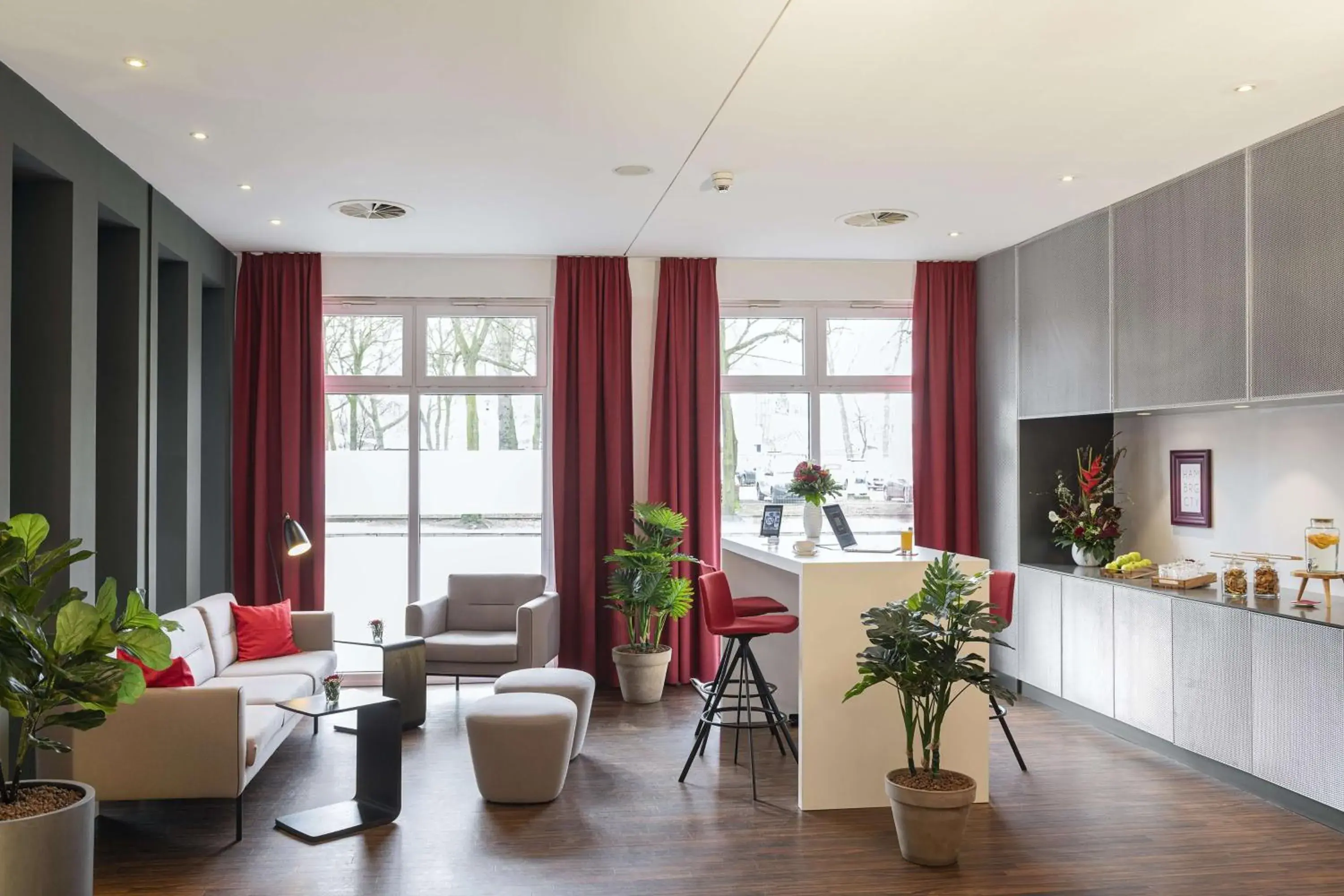 Lobby or reception in NH Collection Hamburg City Lobby or reception in NH Collection Hamburg City