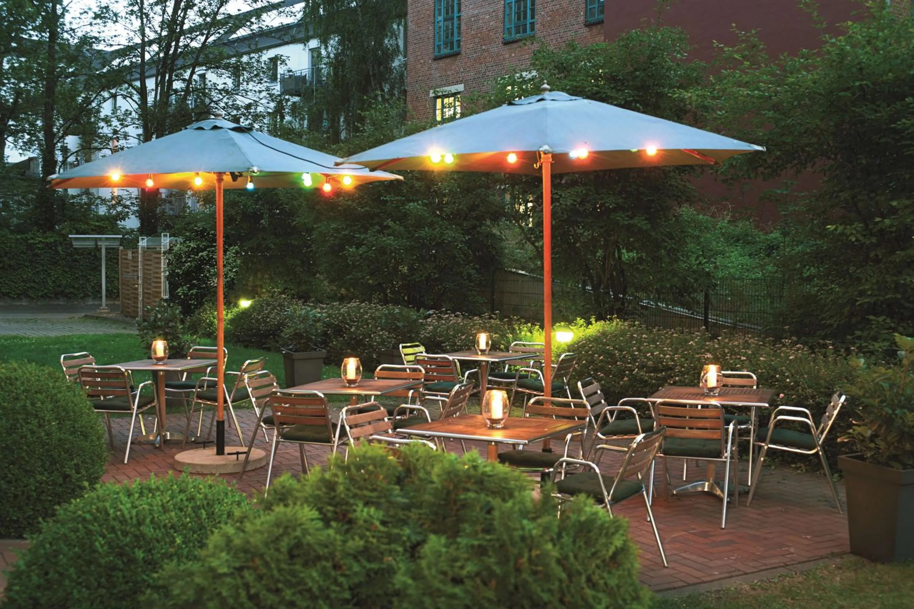 Balcony/Terrace in NH Collection Hamburg City