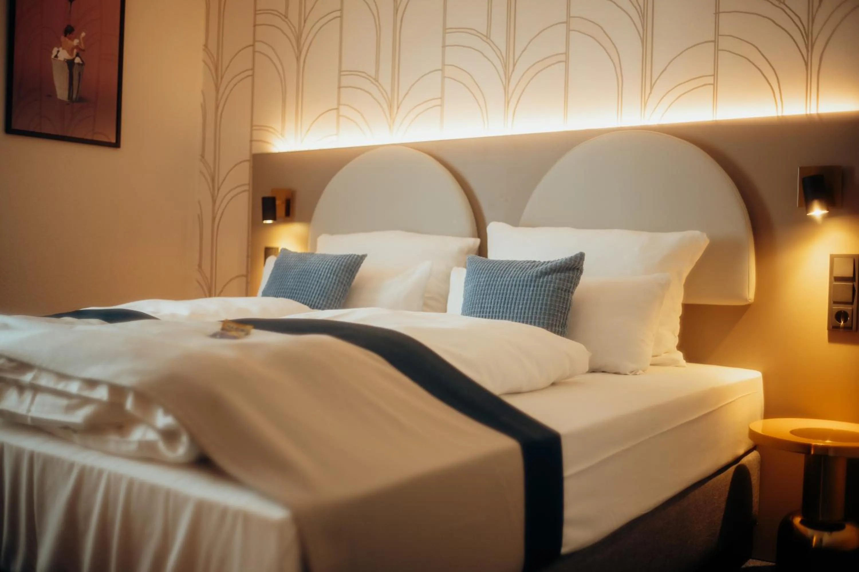 Bedroom, Bed in guestified BARBAROSSA Hotel