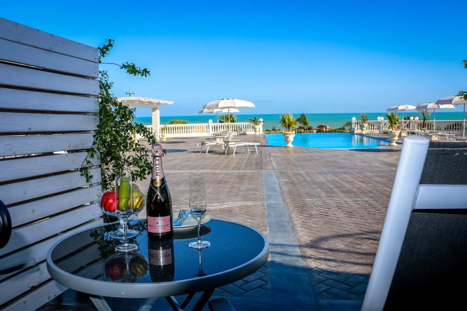 Patio in Villa La Perla