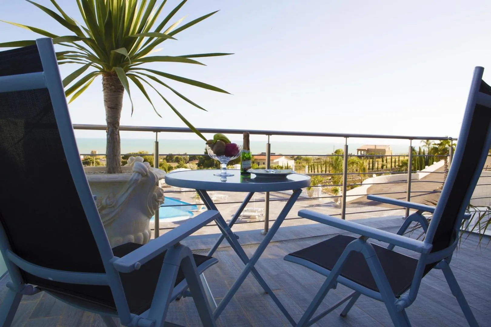 Balcony/Terrace in Villa La Perla