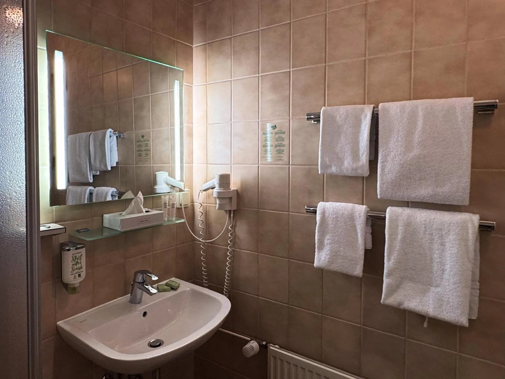 Bathroom in Eisberg Hotel Schwanen