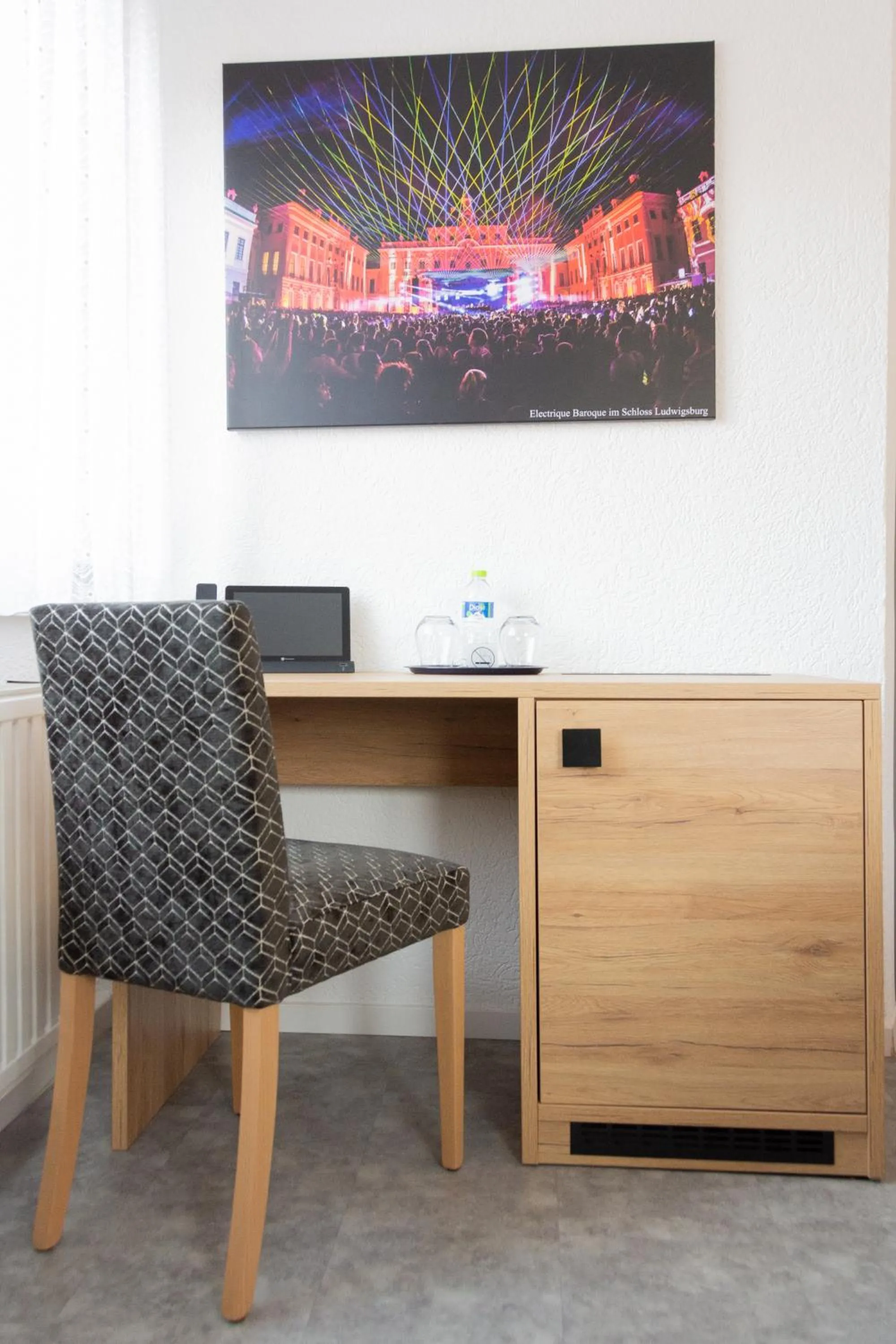 Decorative detail in Hotel-Cocco-Bello in der Villa Foret