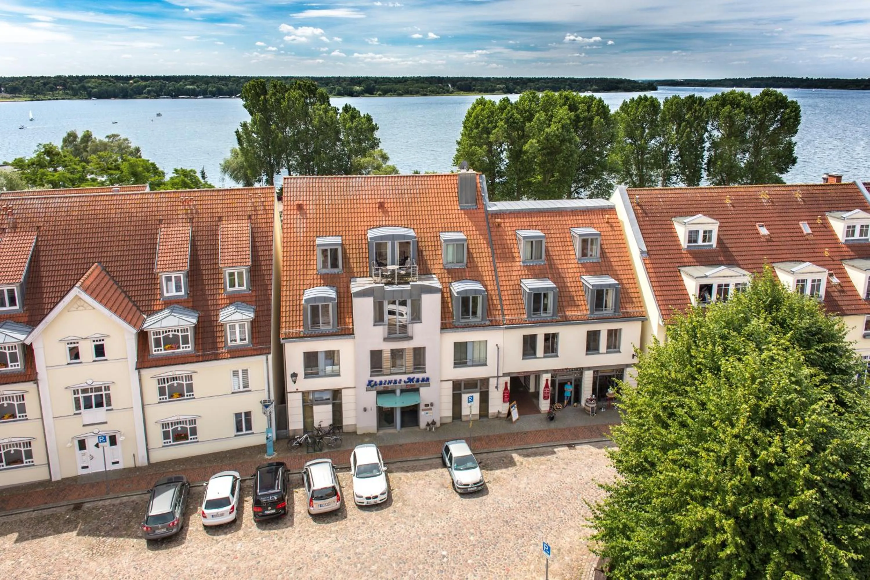 Bird's eye view in Hotel Kleines Meer