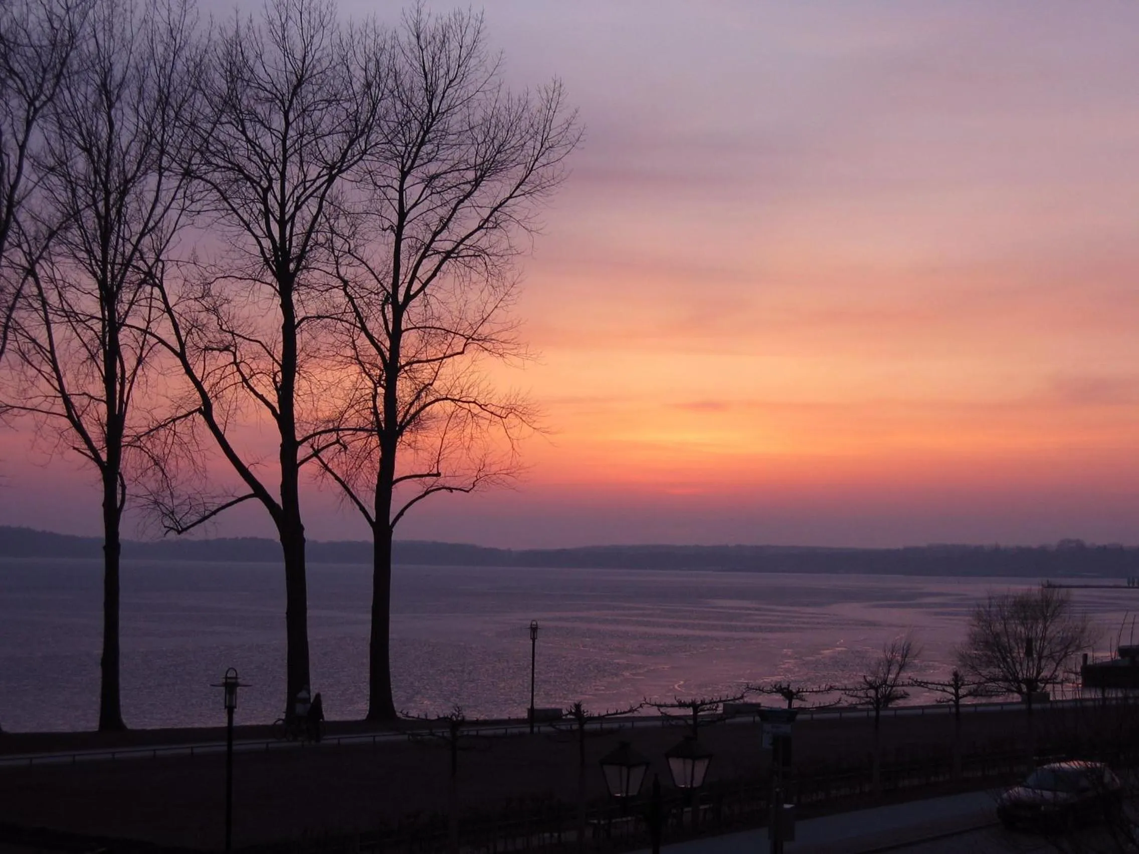 Sunset in Hotel Kleines Meer
