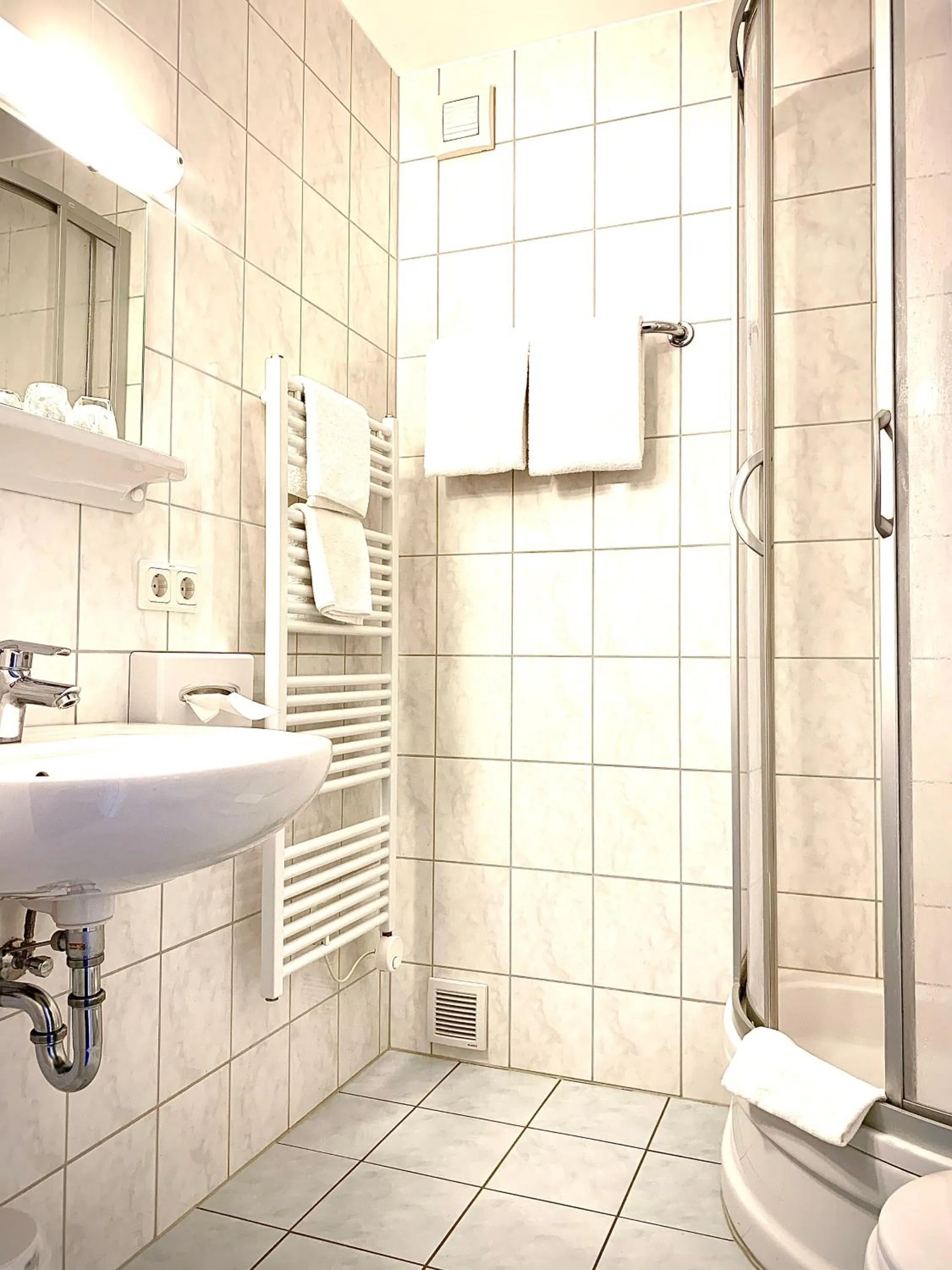 Bathroom in Pfefferhöhe Hotel & Restaurant