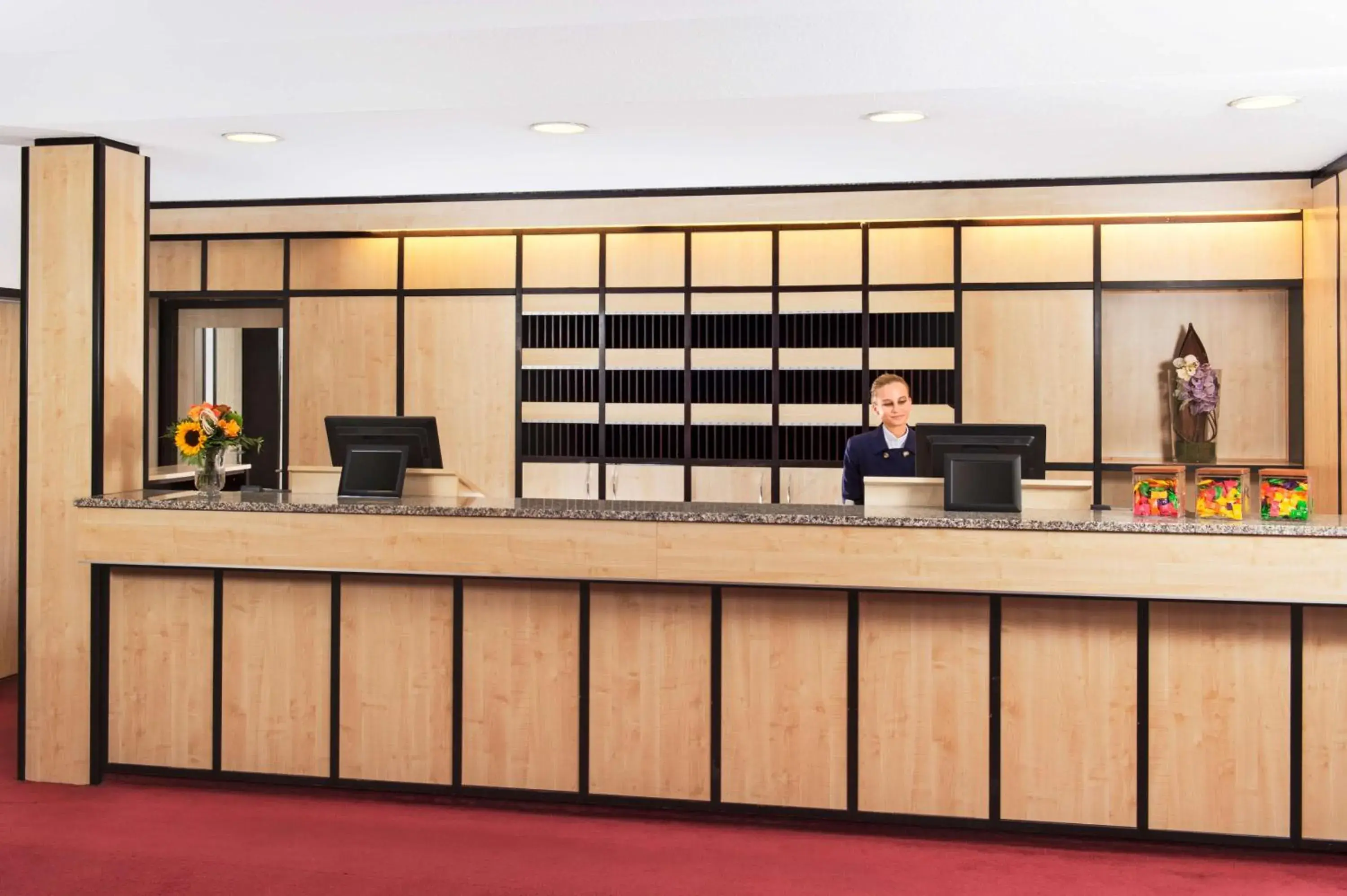 Lobby or reception in NH Hirschberg Heidelberg Lobby or reception in NH Hirschberg Heidelberg