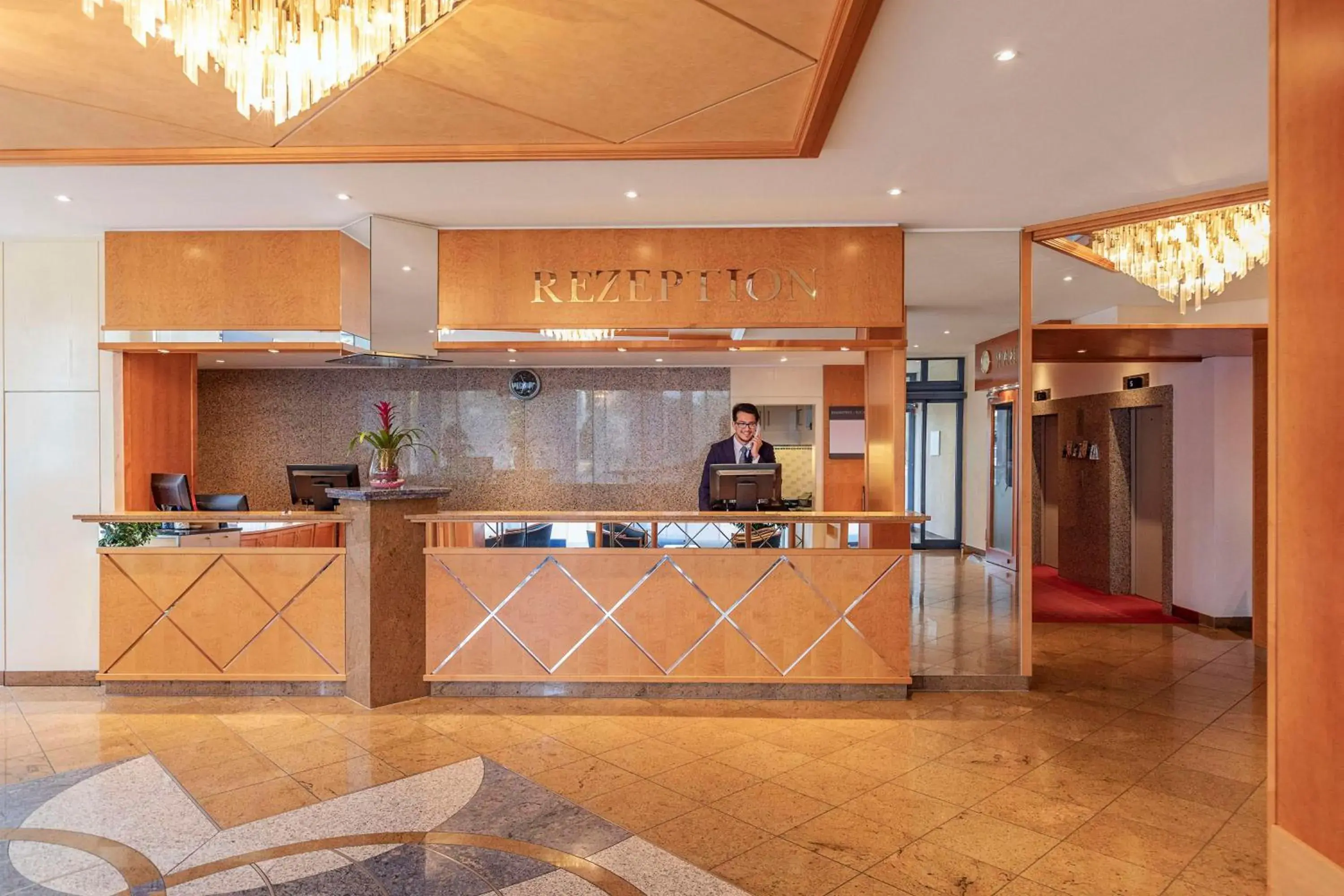 Lobby or reception in NH Ingolstadt Lobby or reception in NH Ingolstadt