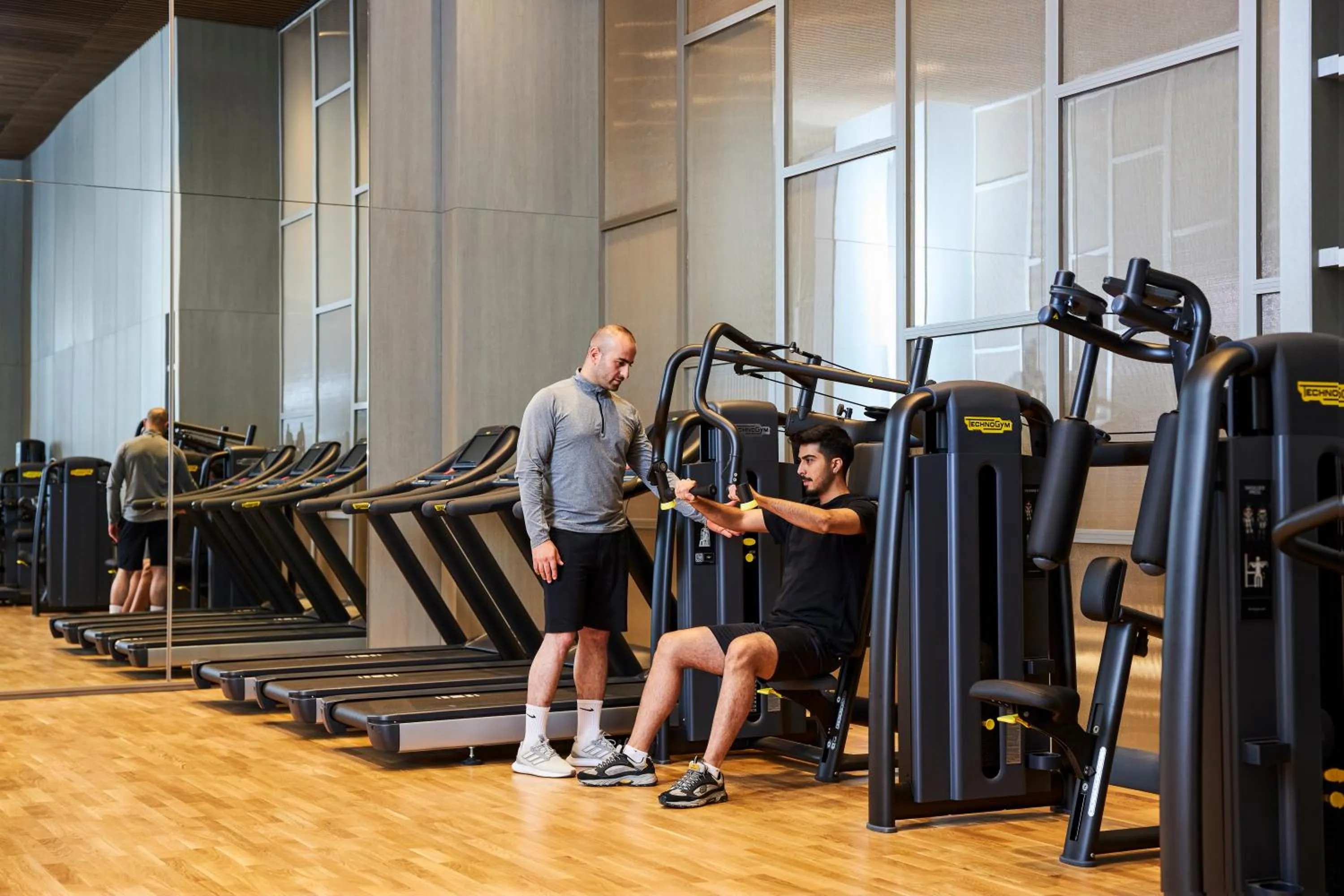 Fitness centre/facilities in Ricosta Hotel