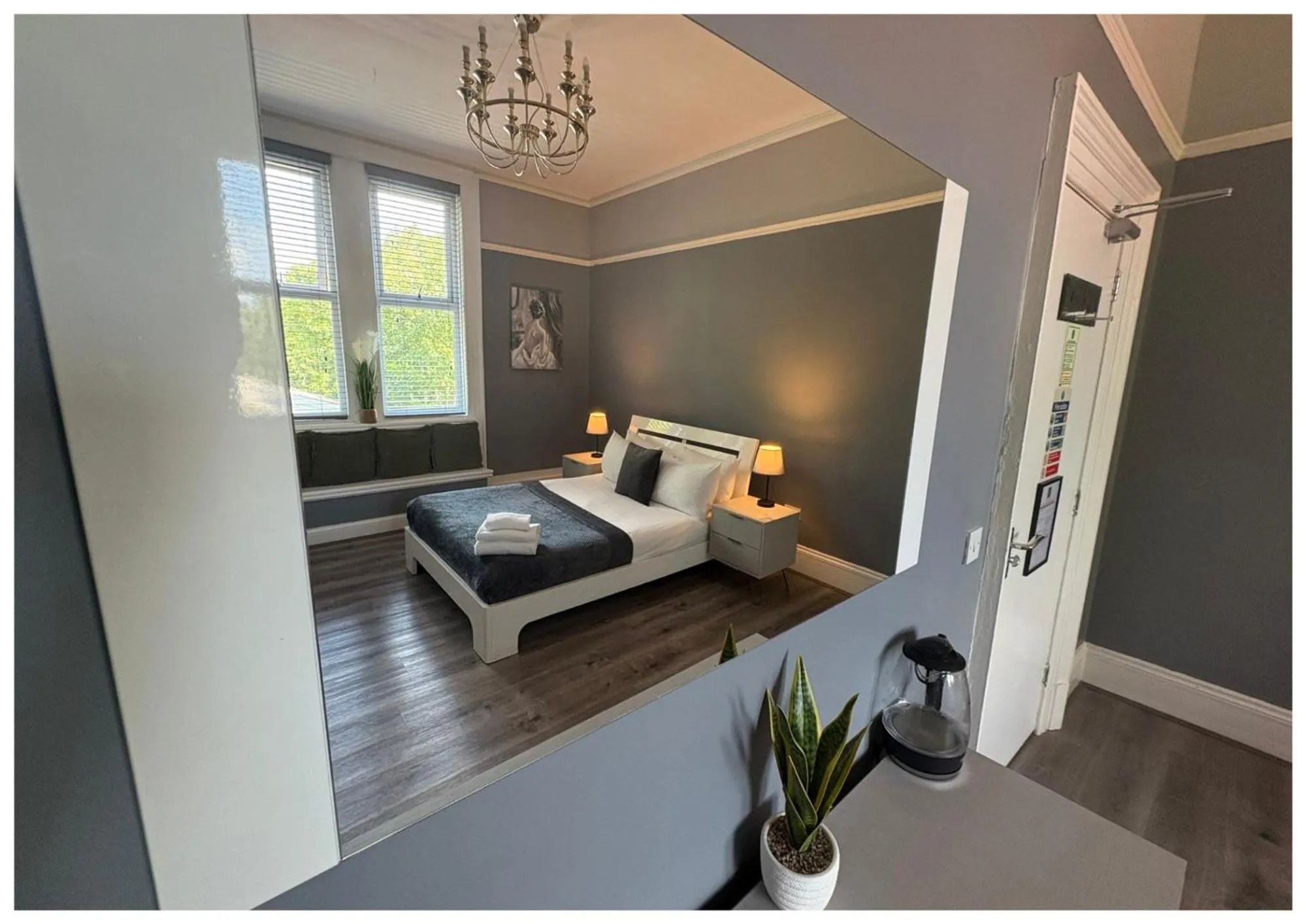 Bed in Hotel Anfield