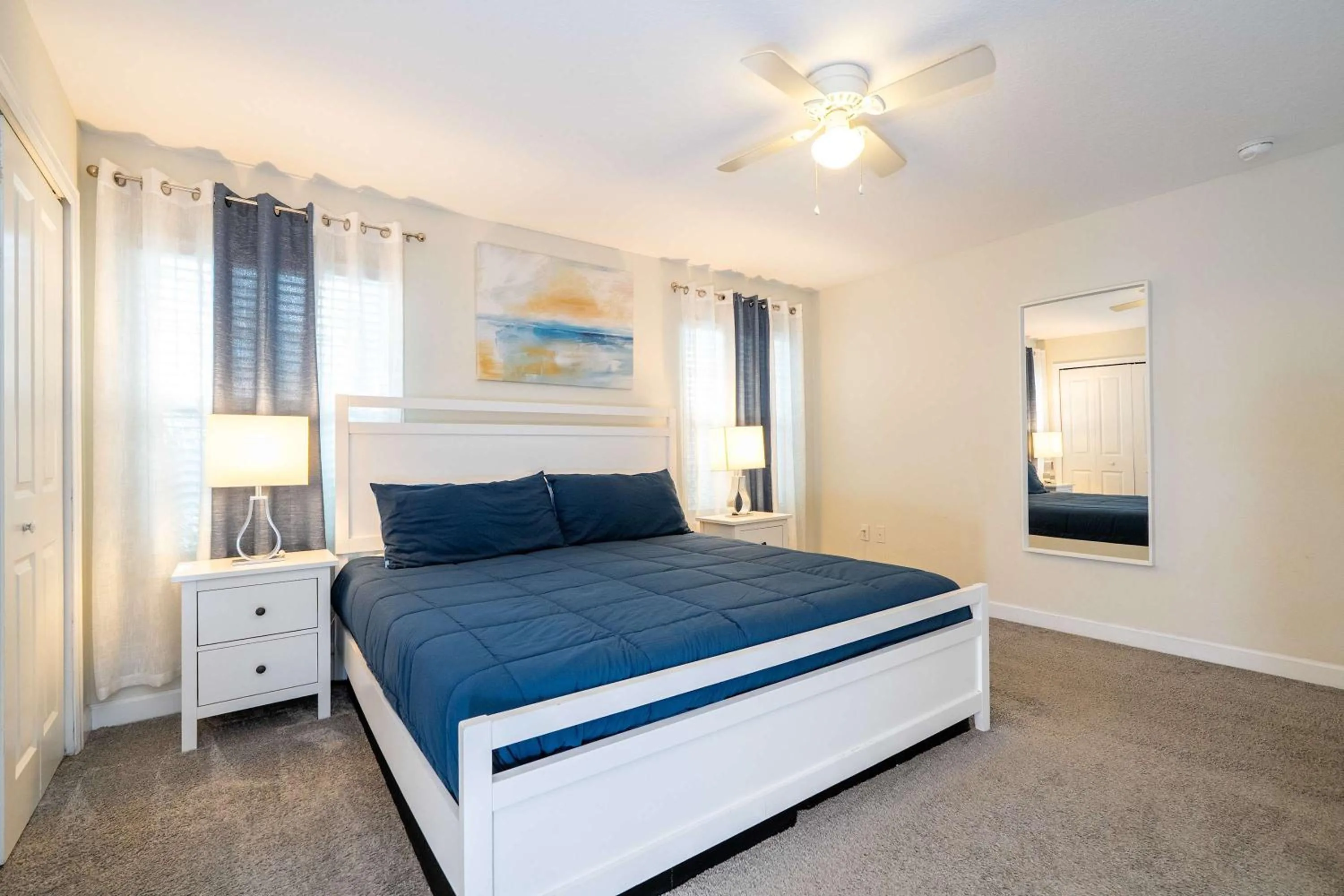 Bed in Gorgeous Four Bd w/ Pool close to Disney 5035