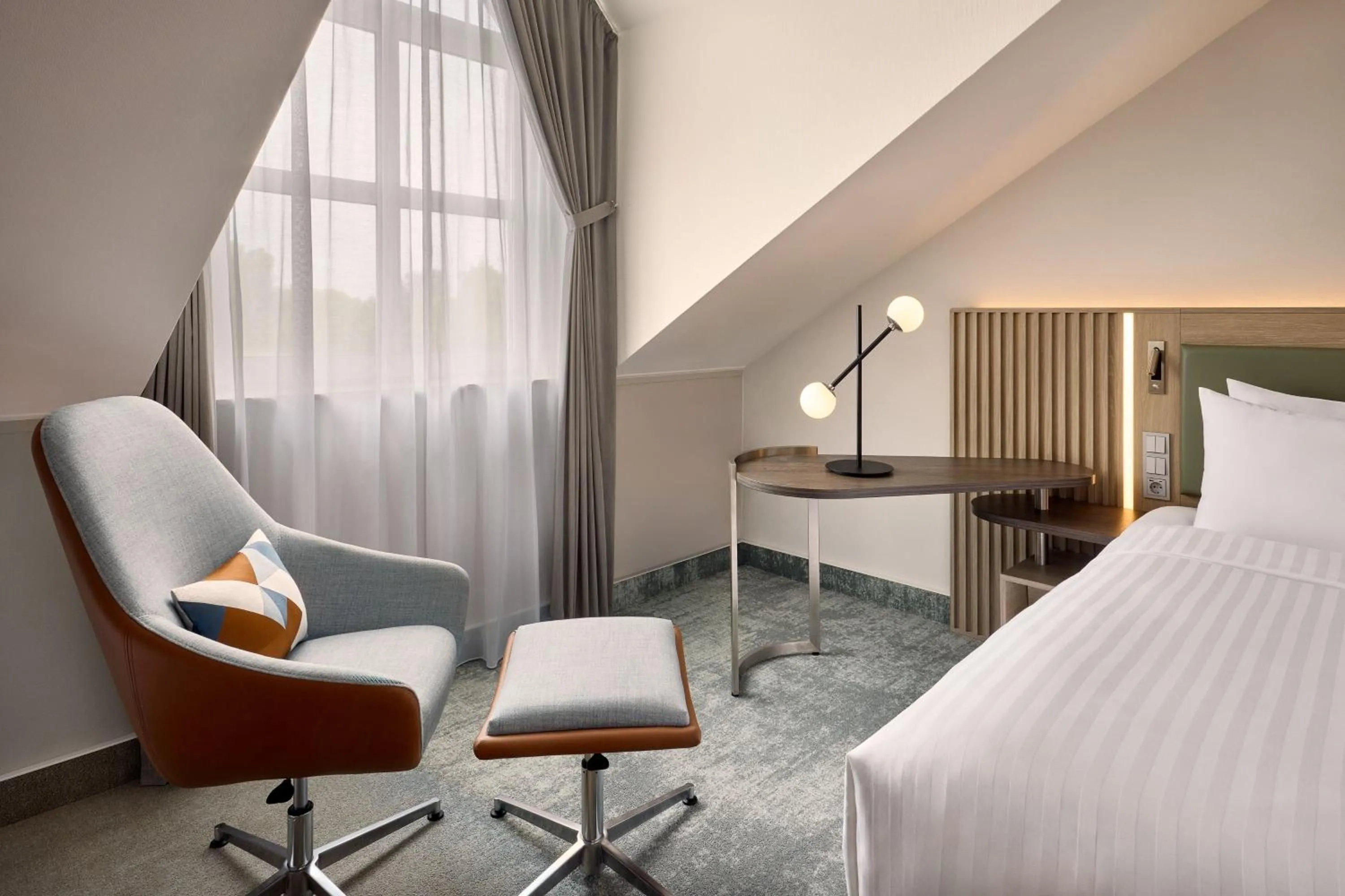 Photo of the whole room, Bed in Courtyard by Marriott Magdeburg