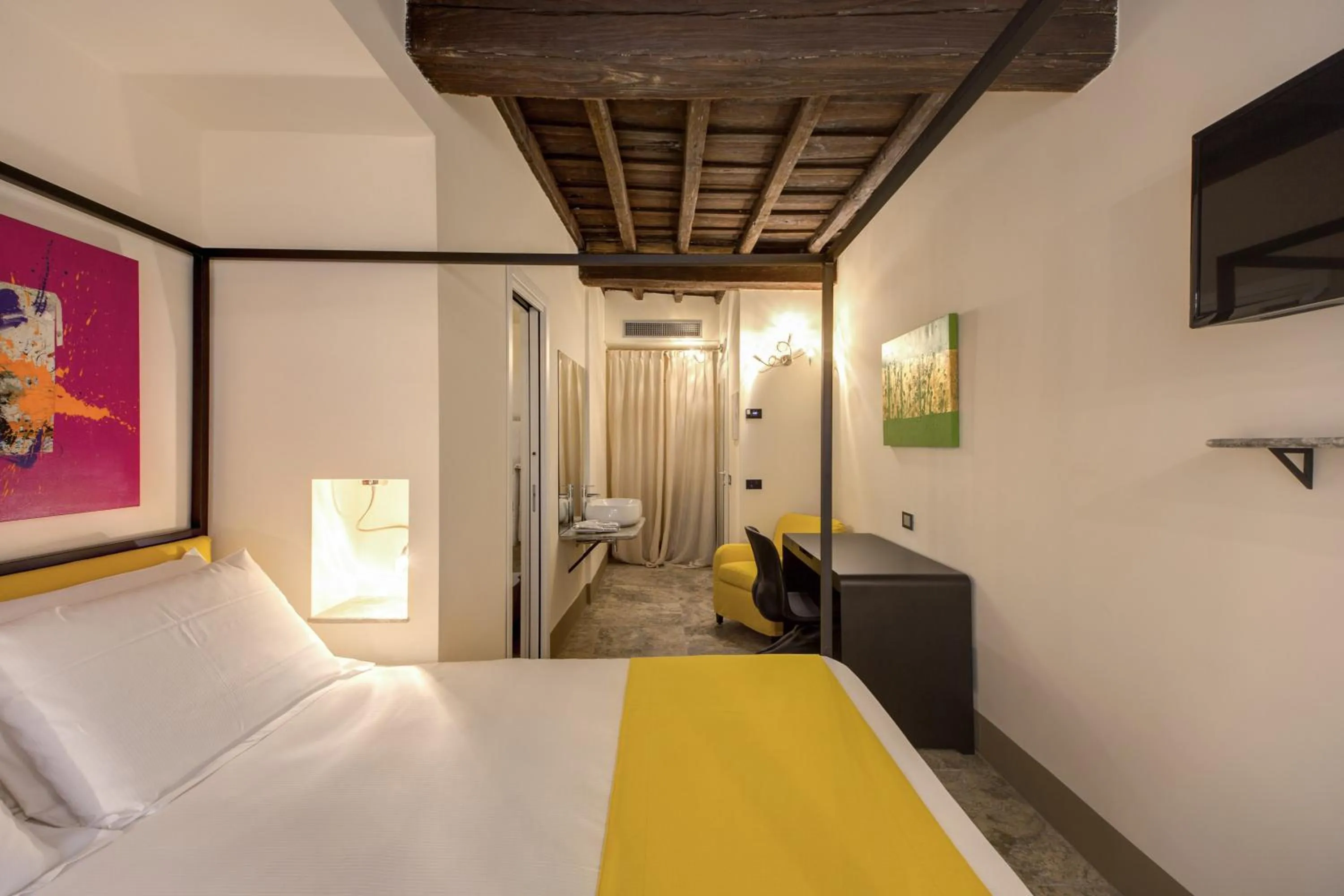 Bedroom, Bed in Residenze Argileto