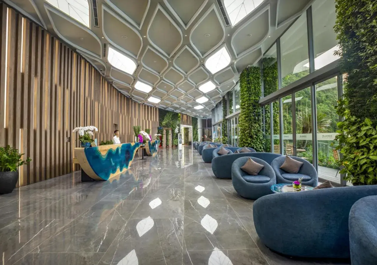 Lobby or reception in Flamingo Cát Bà Resort Managed by Flamingo Hotels & Resorts Lobby or reception in Flamingo Cát Bà Resort Managed by Flamingo Hotels & Resorts