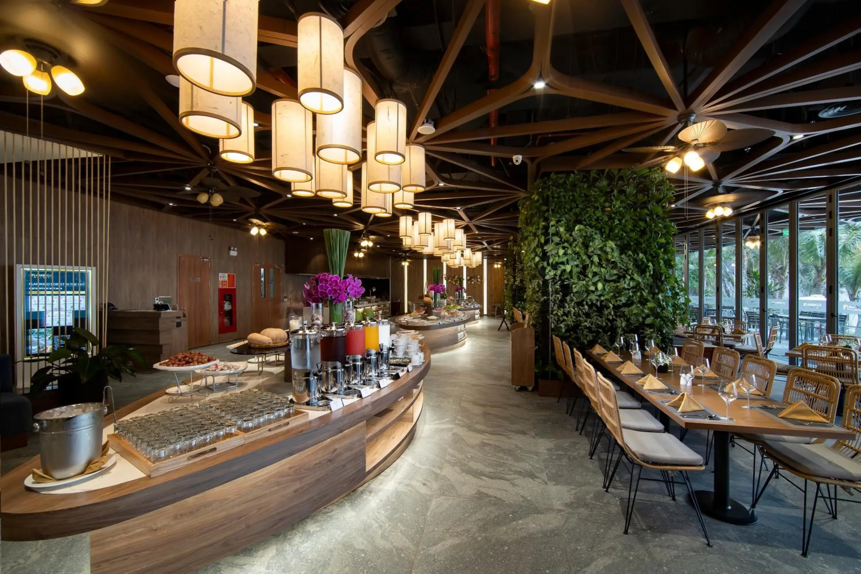 Breakfast in Flamingo Resort Cat Ba Breakfast in Flamingo Resort Cat Ba