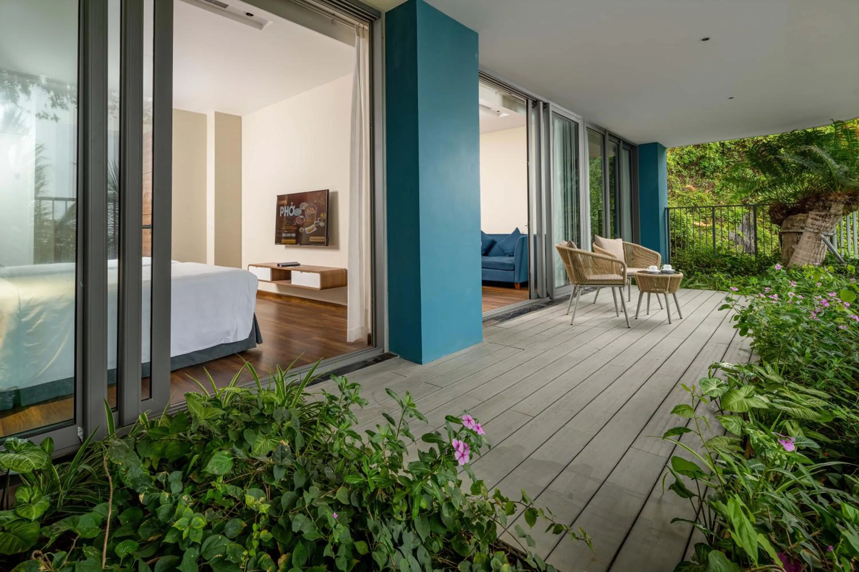 Balcony/Terrace in Flamingo Cát Bà Resort Managed by Flamingo Hotels & Resorts