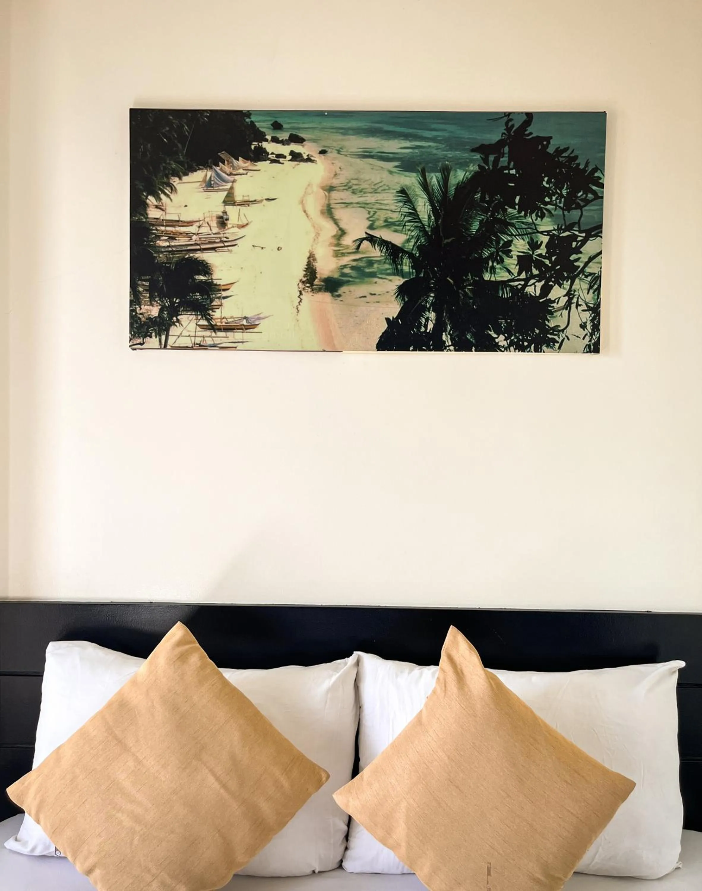 Decorative detail, Bed in Navarro Hotel